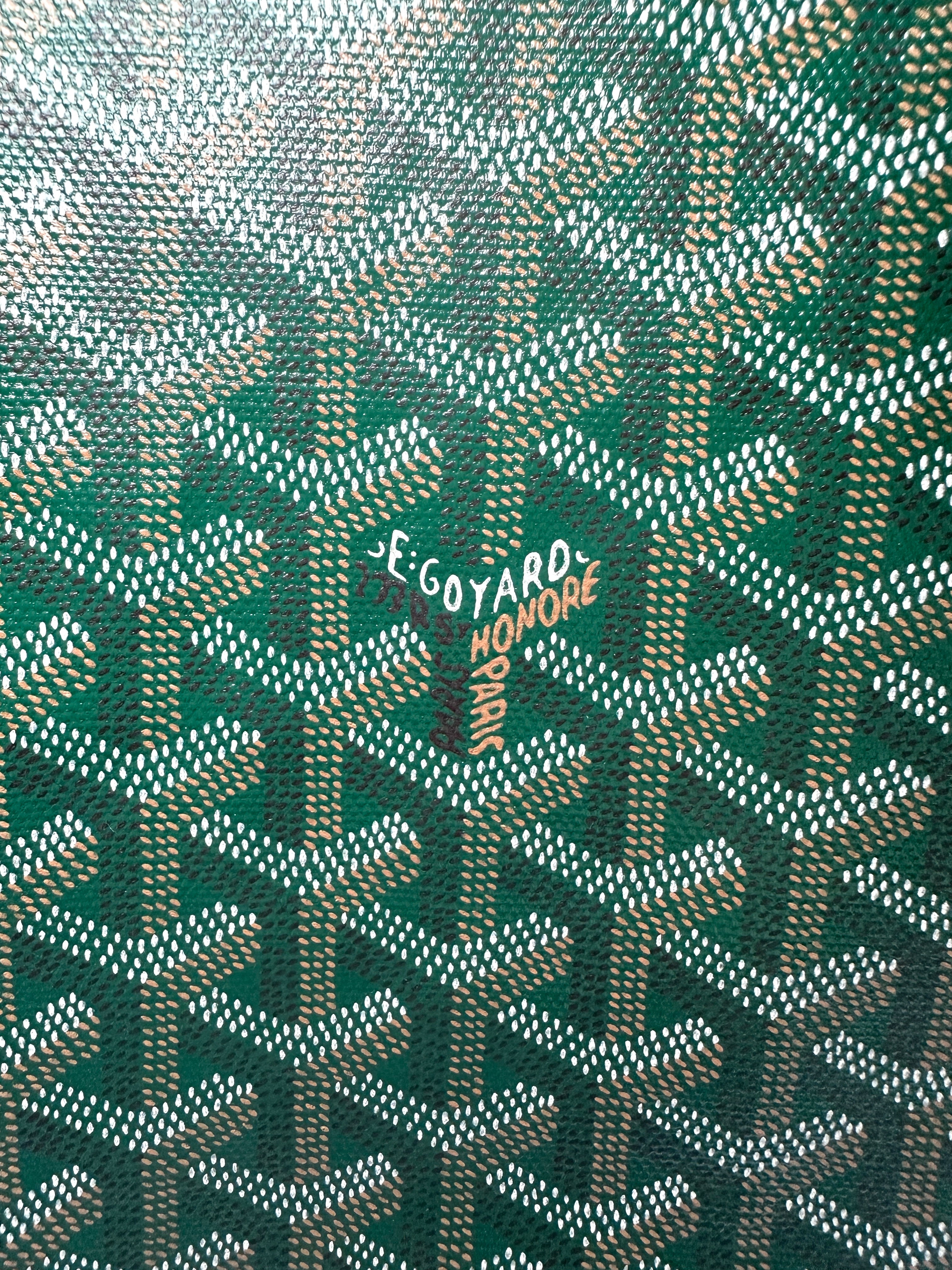 Goyard Saint Louis PM Green Large Size Tote Bag GR36