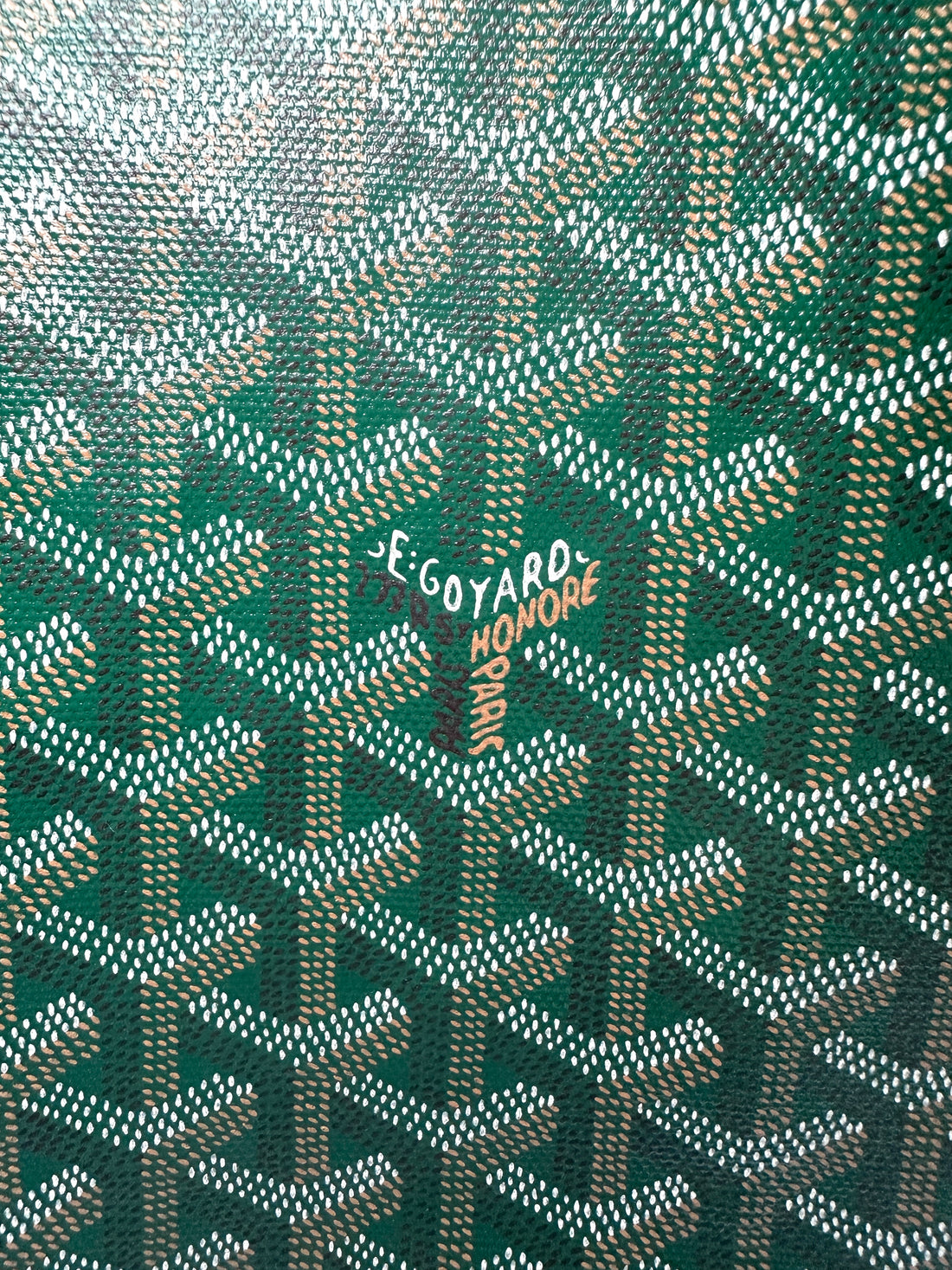 Goyard Saint Louis PM Green Large Size Tote Bag GR36