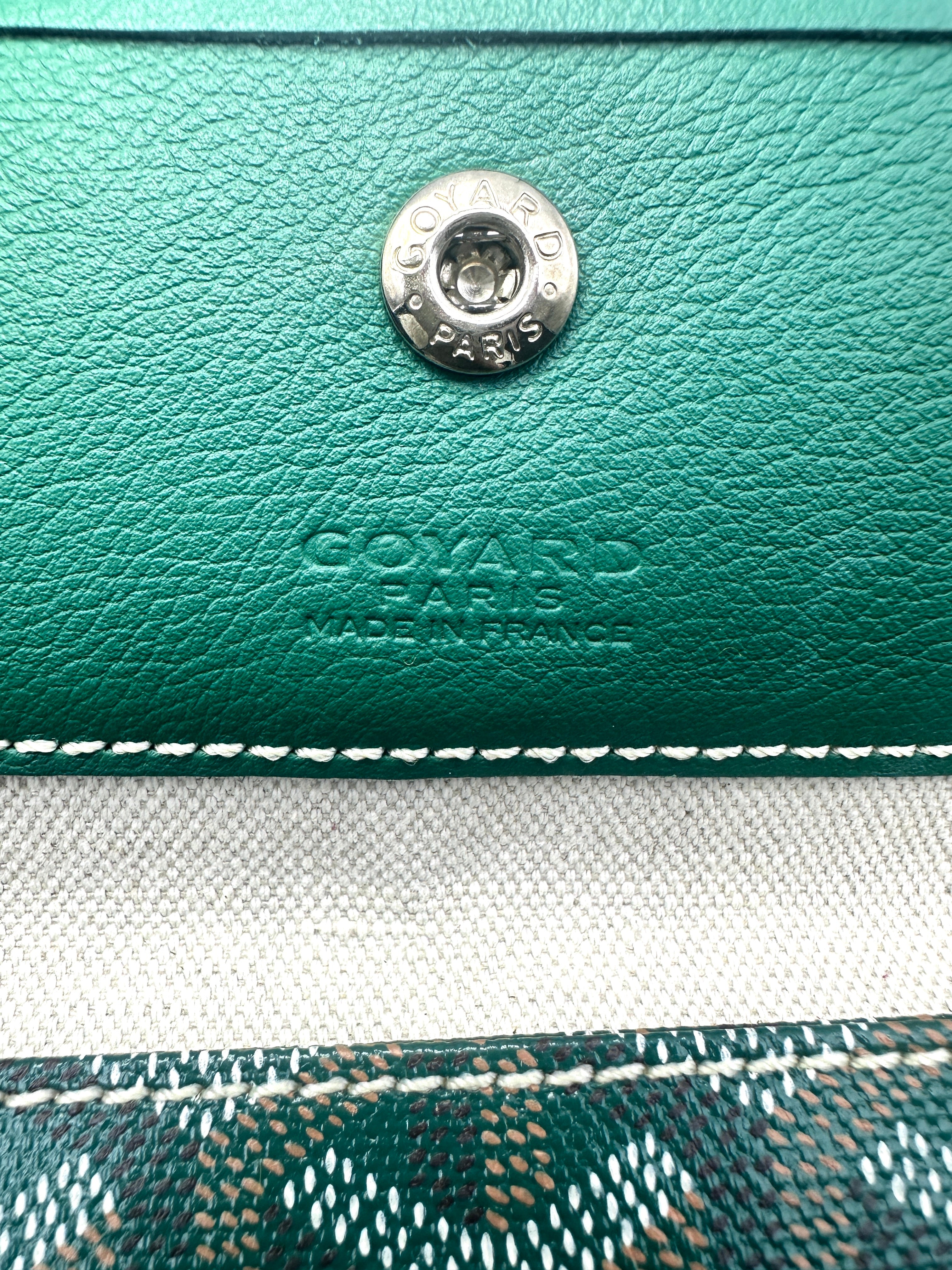 Goyard Saint Louis PM Green Large Size Tote Bag GR36