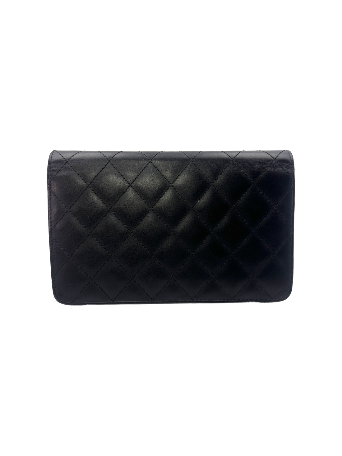 Chanel Black Quilted Leather Cambon Wallet on Chain Shoulder Bag (19***65) CC1123