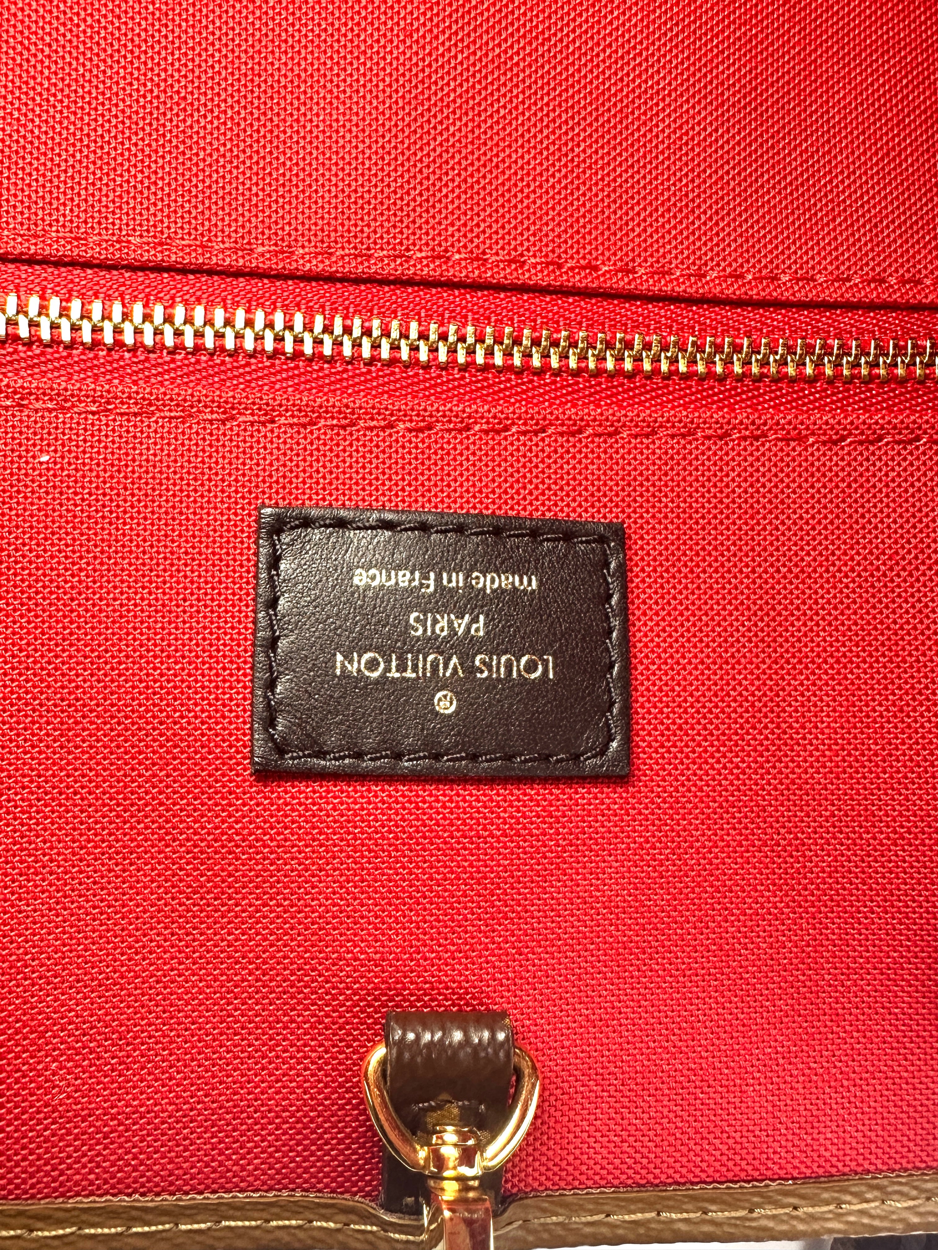 Louis Vuitton Monogram OnTheGo GM Tote Bag LV1676