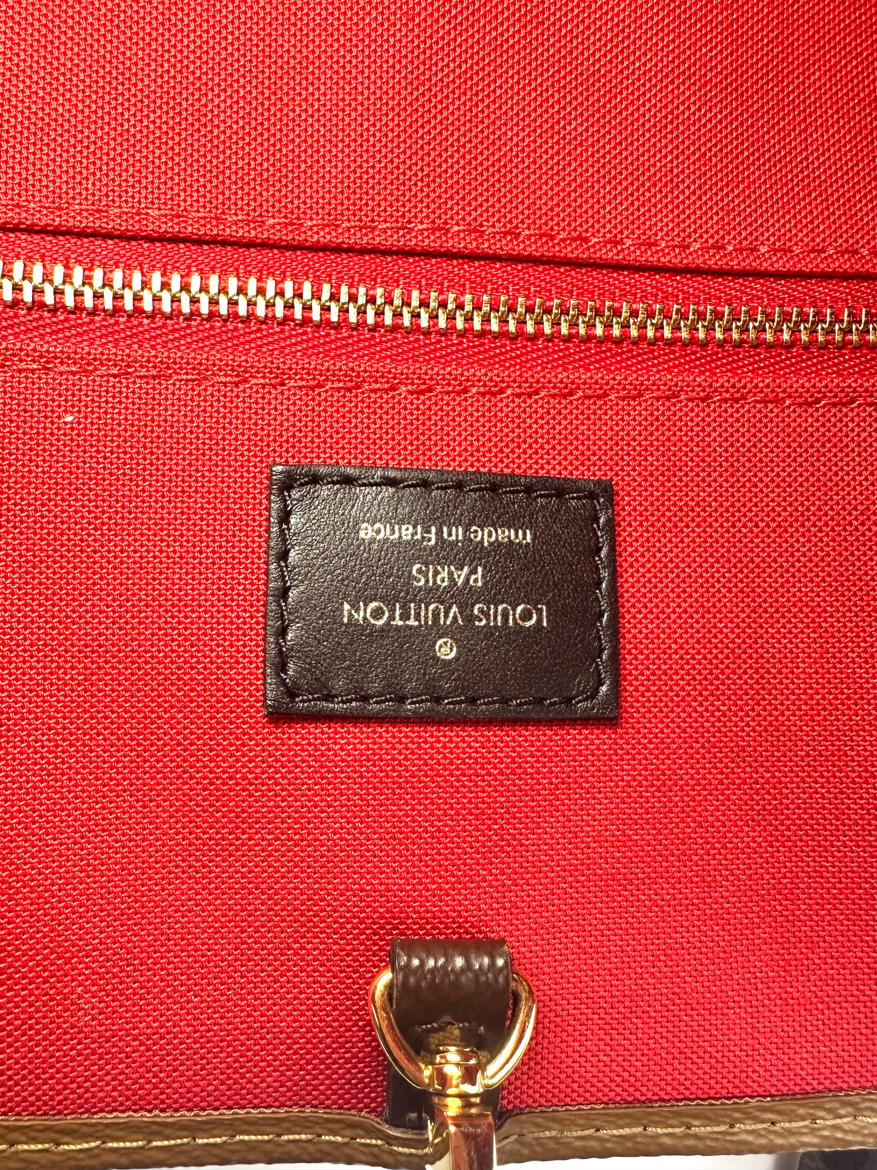 Louis Vuitton Monogram OnTheGo GM Tote Bag LV1676