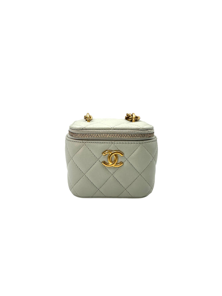 Chanel Mini Vanity Case with Chain Bag (X7***N7) CC1129