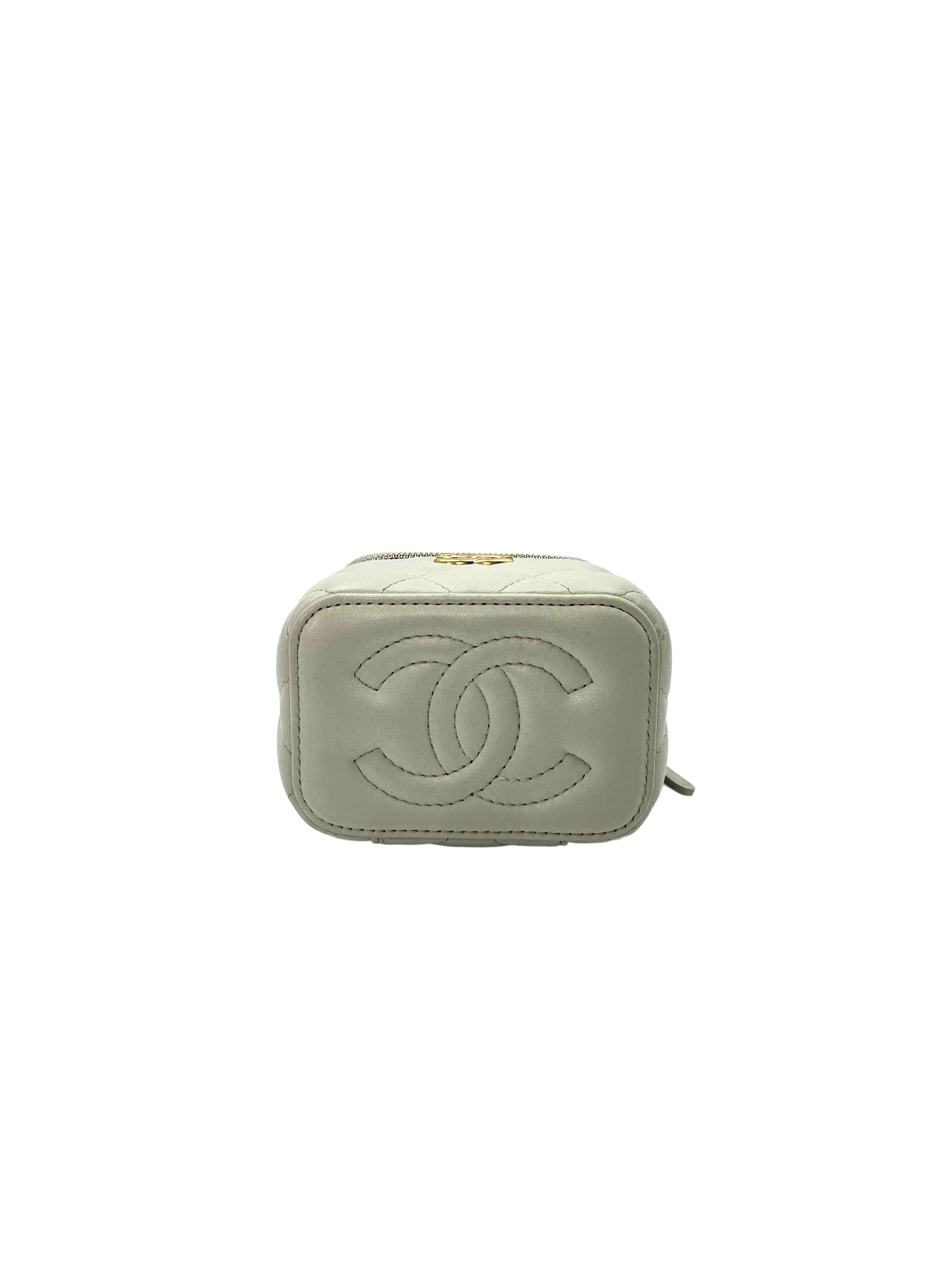 Chanel Mini Vanity Case with Chain Bag (X7***N7) CC1129