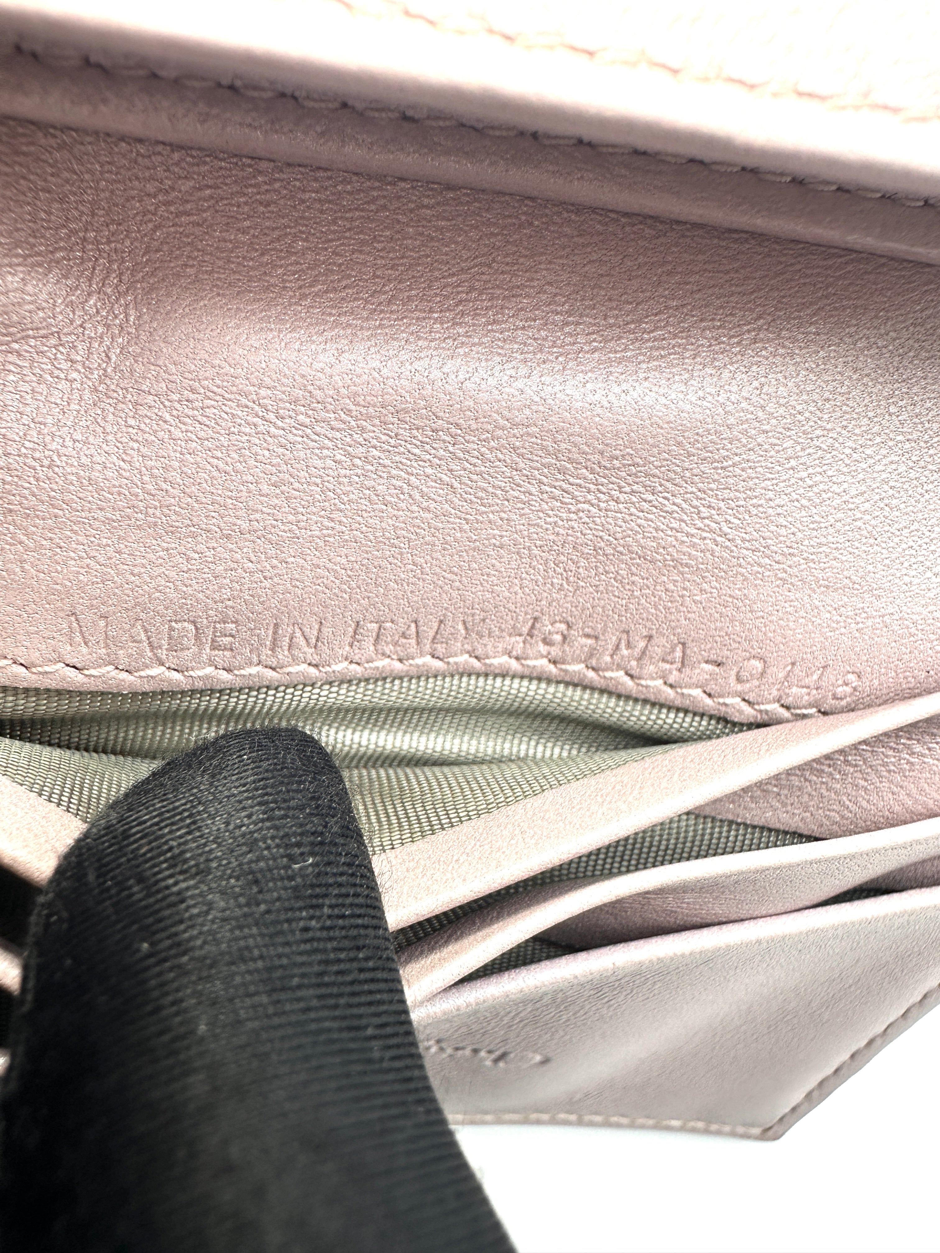 Christian Dior Lady Dior Pink Cannage Lotus Wallet DR380