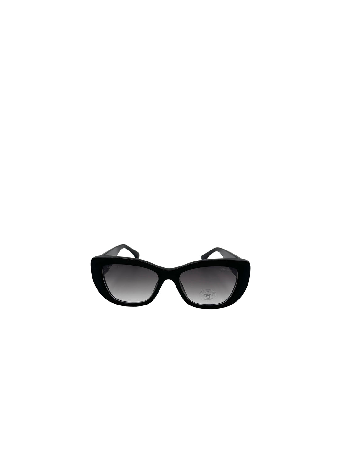 Chanel Black Acetate Sunglasses A71760 S1834 CCG06