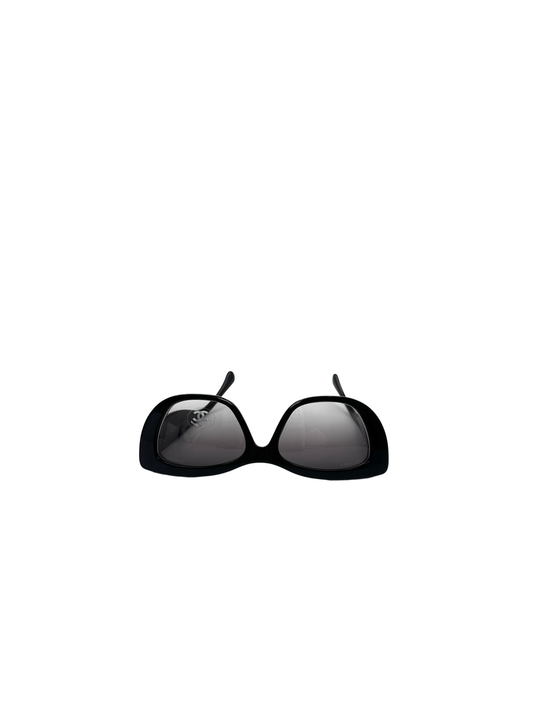 Chanel Black Acetate Sunglasses A71760 S1834 CCG06