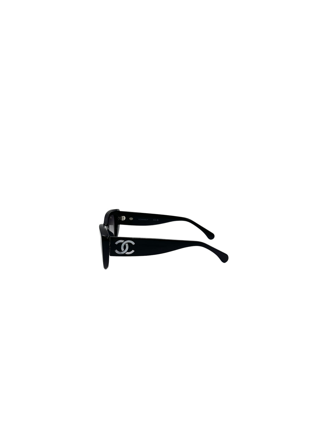 Chanel Black Acetate Sunglasses A71760 S1834 CCG06
