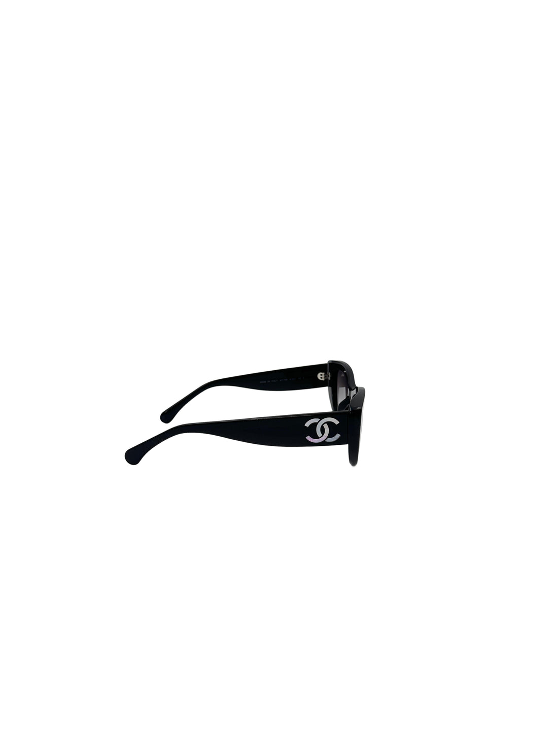 Chanel Black Acetate Sunglasses A71760 S1834 CCG06