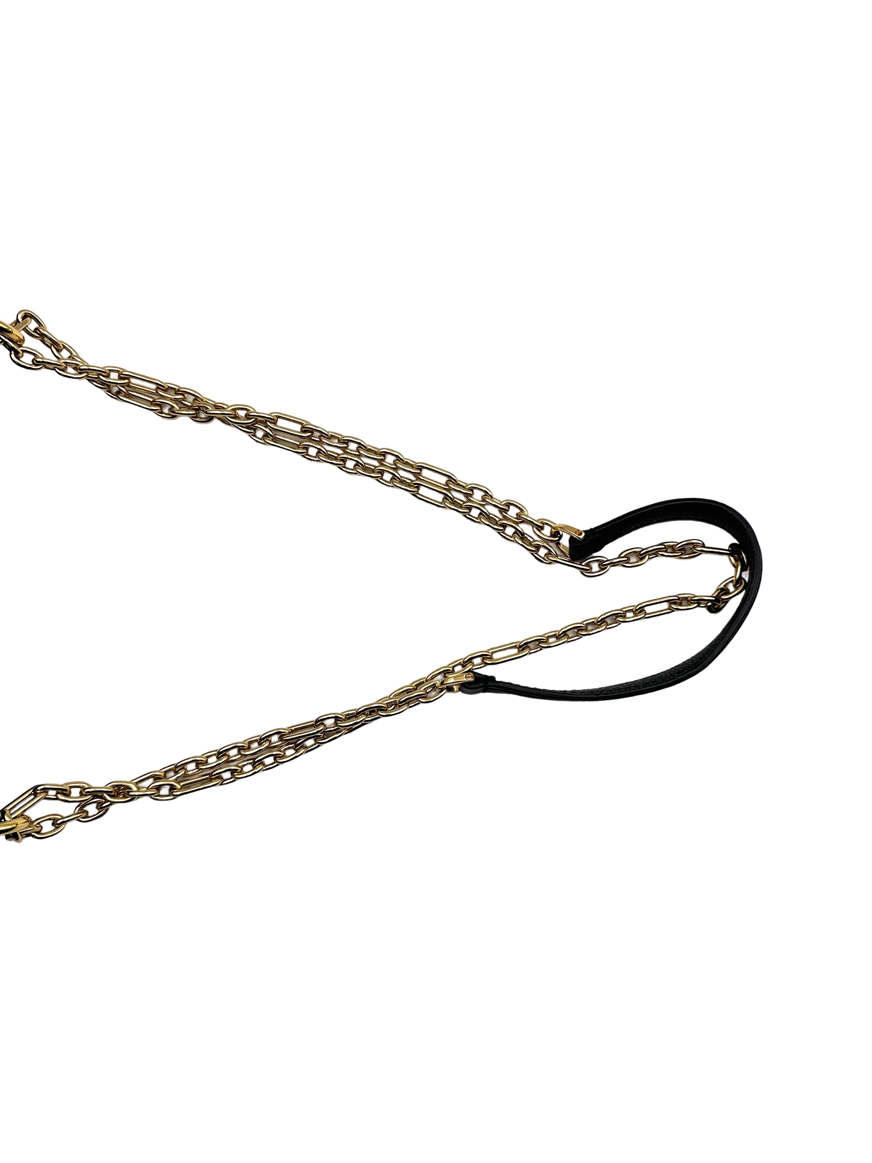 Louis Vuitton Black Monogram Empreinte Saint Sulpice Chain Bag LV1679