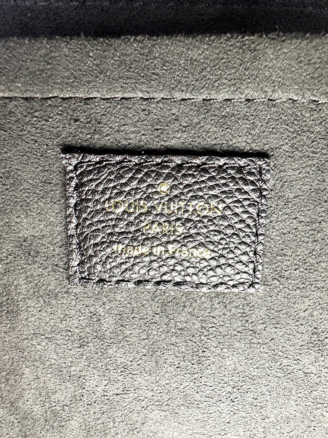 Louis Vuitton Black Monogram Empreinte Saint Sulpice Chain Bag LV1679