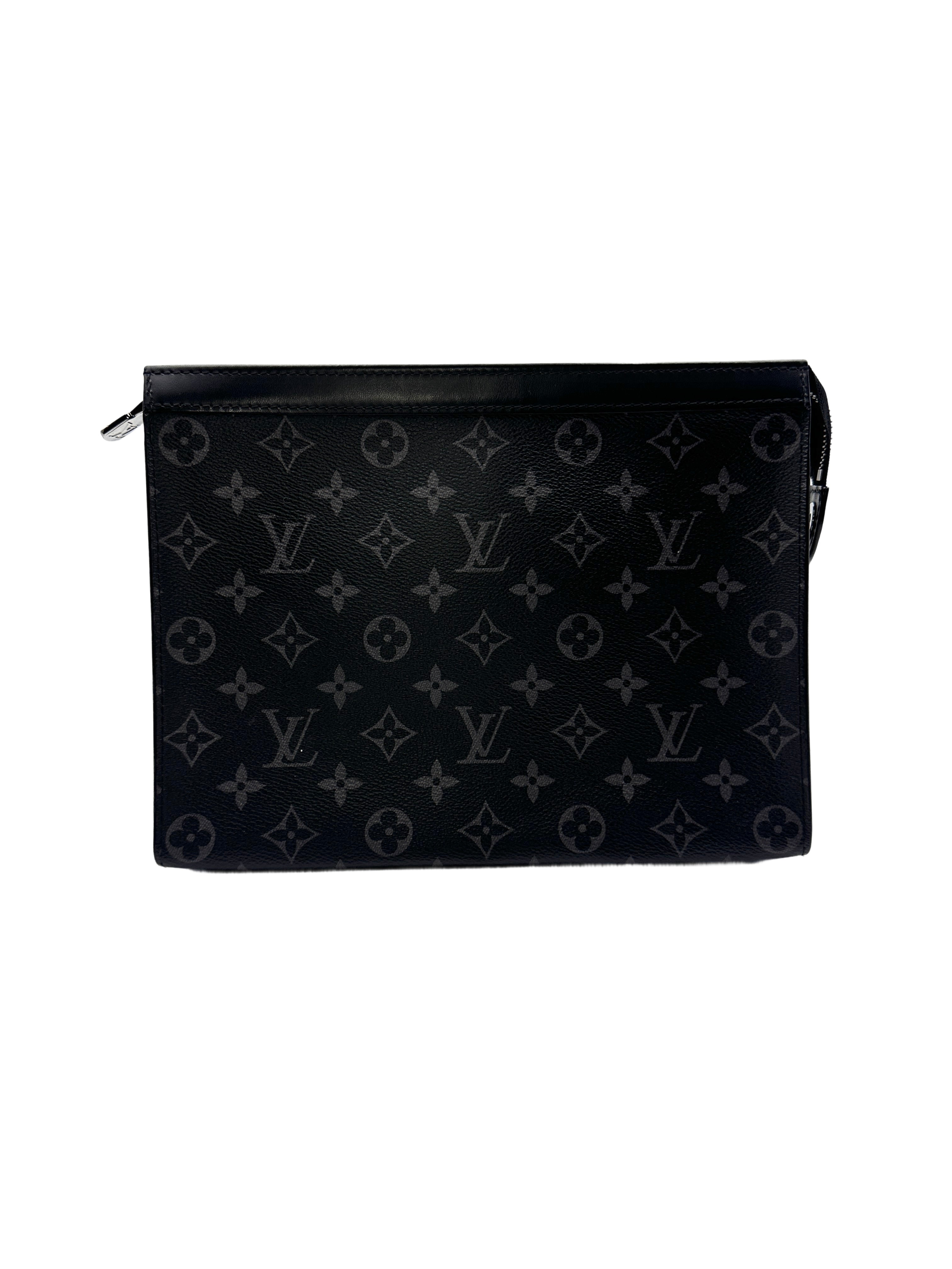 Louis Vuitton  Pochette Voyage MM Monogram Eclipse Bag LV1682