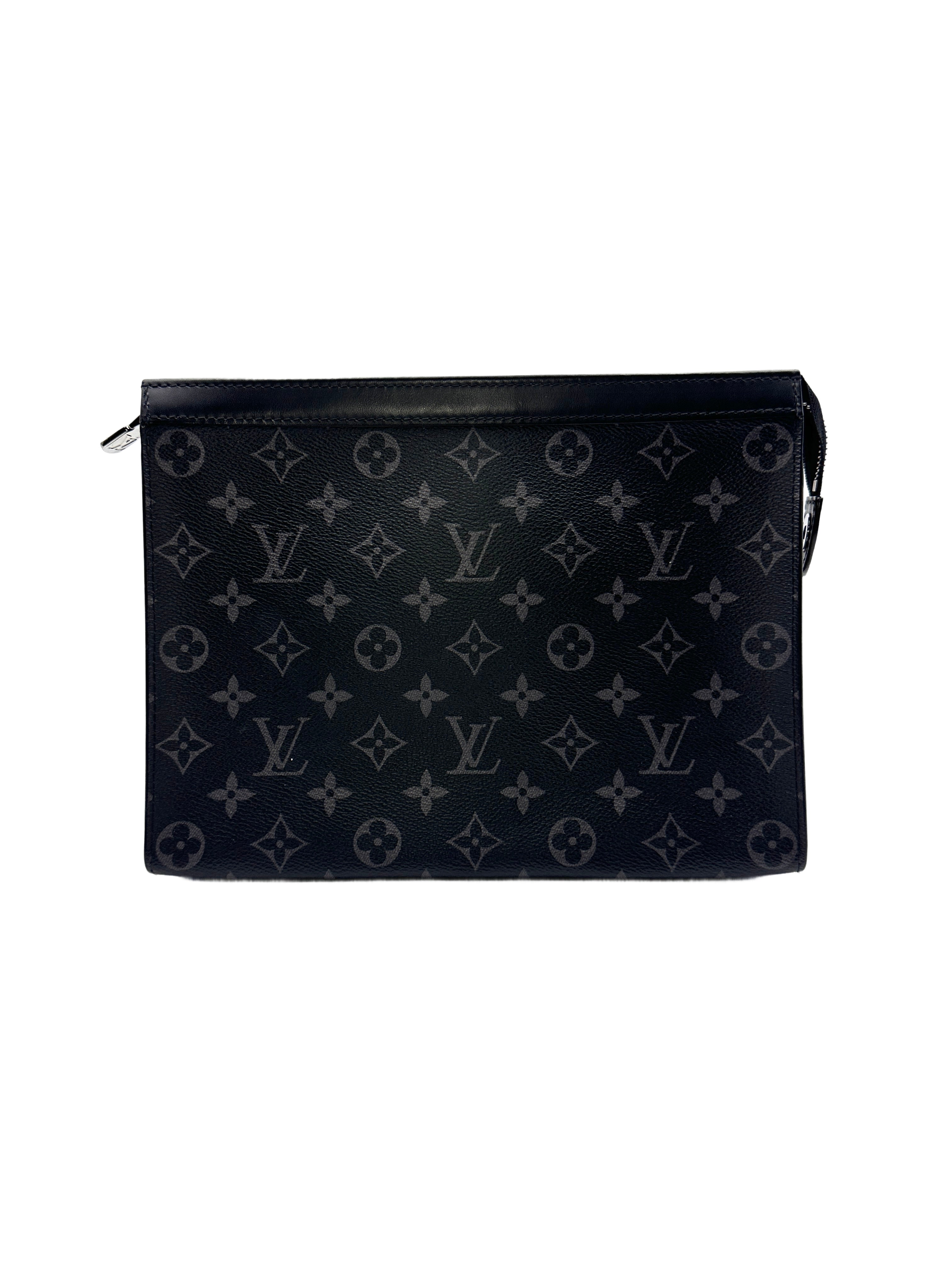 Louis Vuitton  Pochette Voyage MM Monogram Eclipse Bag LV1682