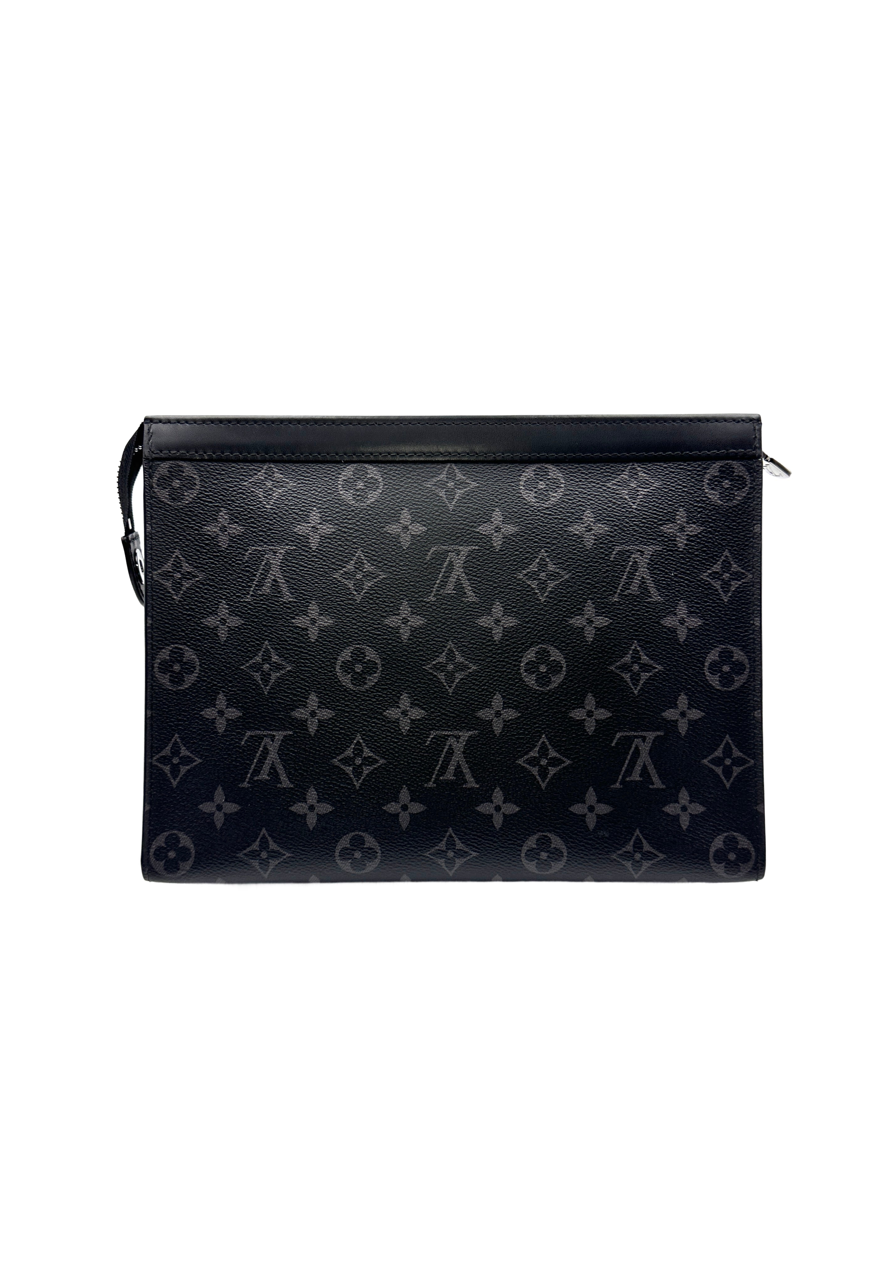 Louis Vuitton  Pochette Voyage MM Monogram Eclipse Bag LV1682