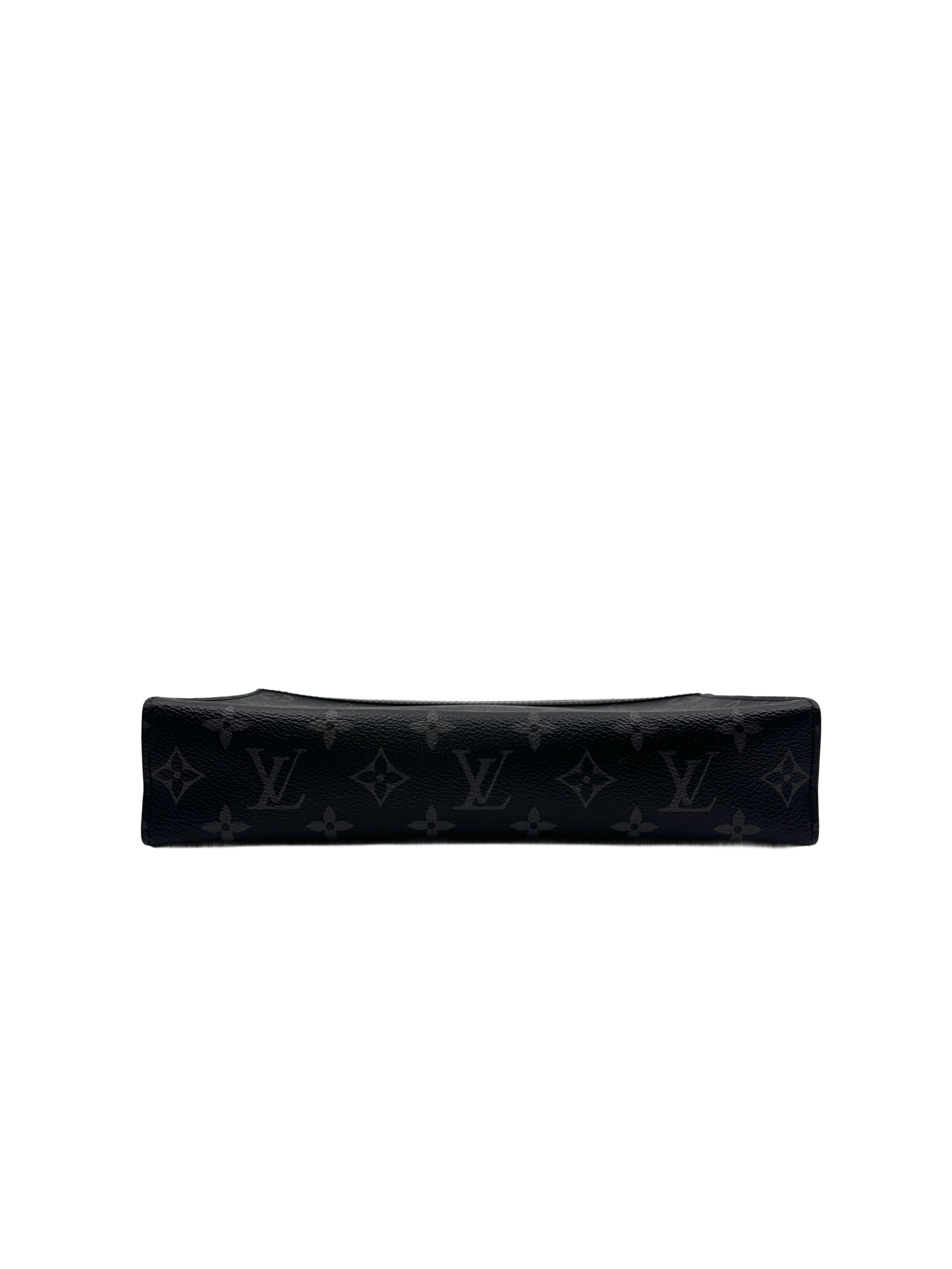 Louis Vuitton  Pochette Voyage MM Monogram Eclipse Bag LV1682