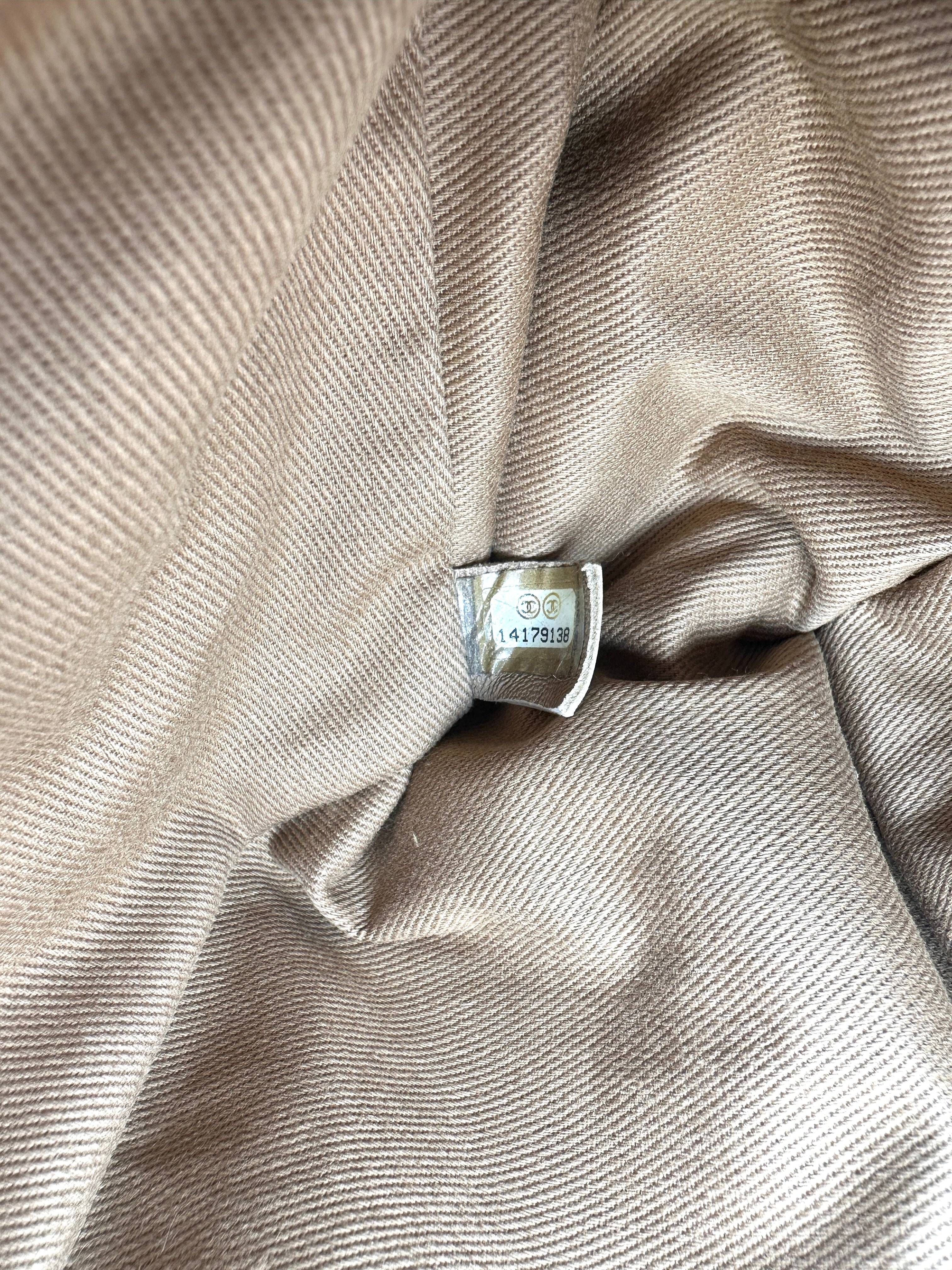 Chanel Orange Suede Cut Fringe Flap Shoudler Bag(14***38) CC1141