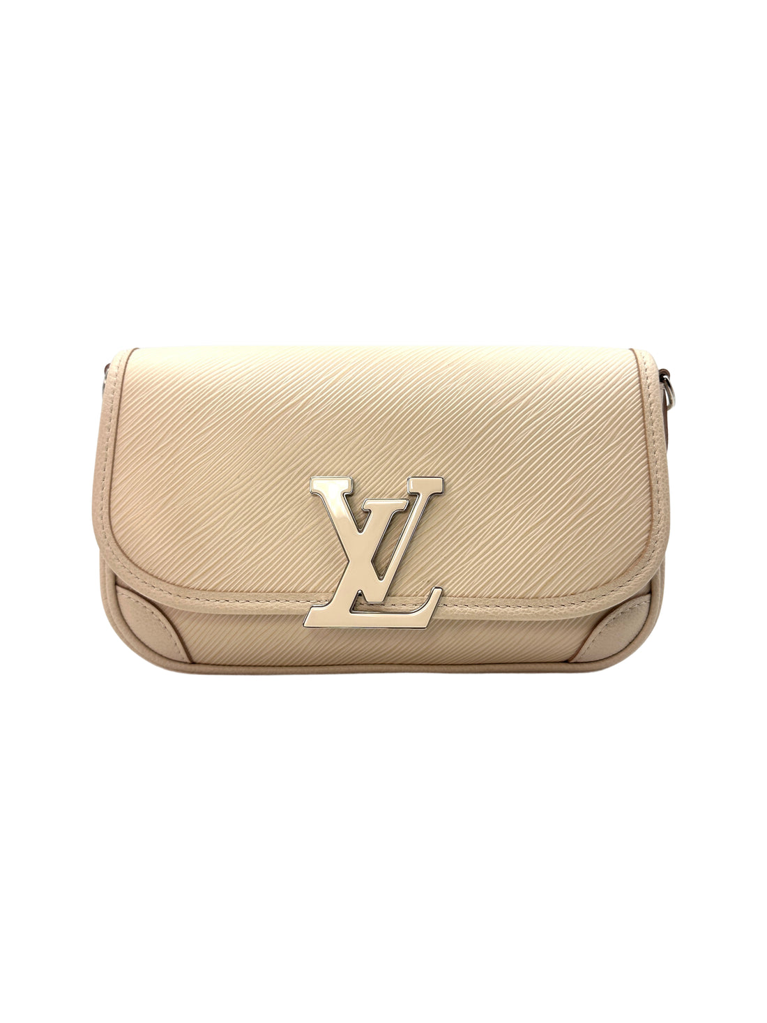 Louis Vuitton White Epi Leather Buci Crossbody Shoulder Bag LV1684