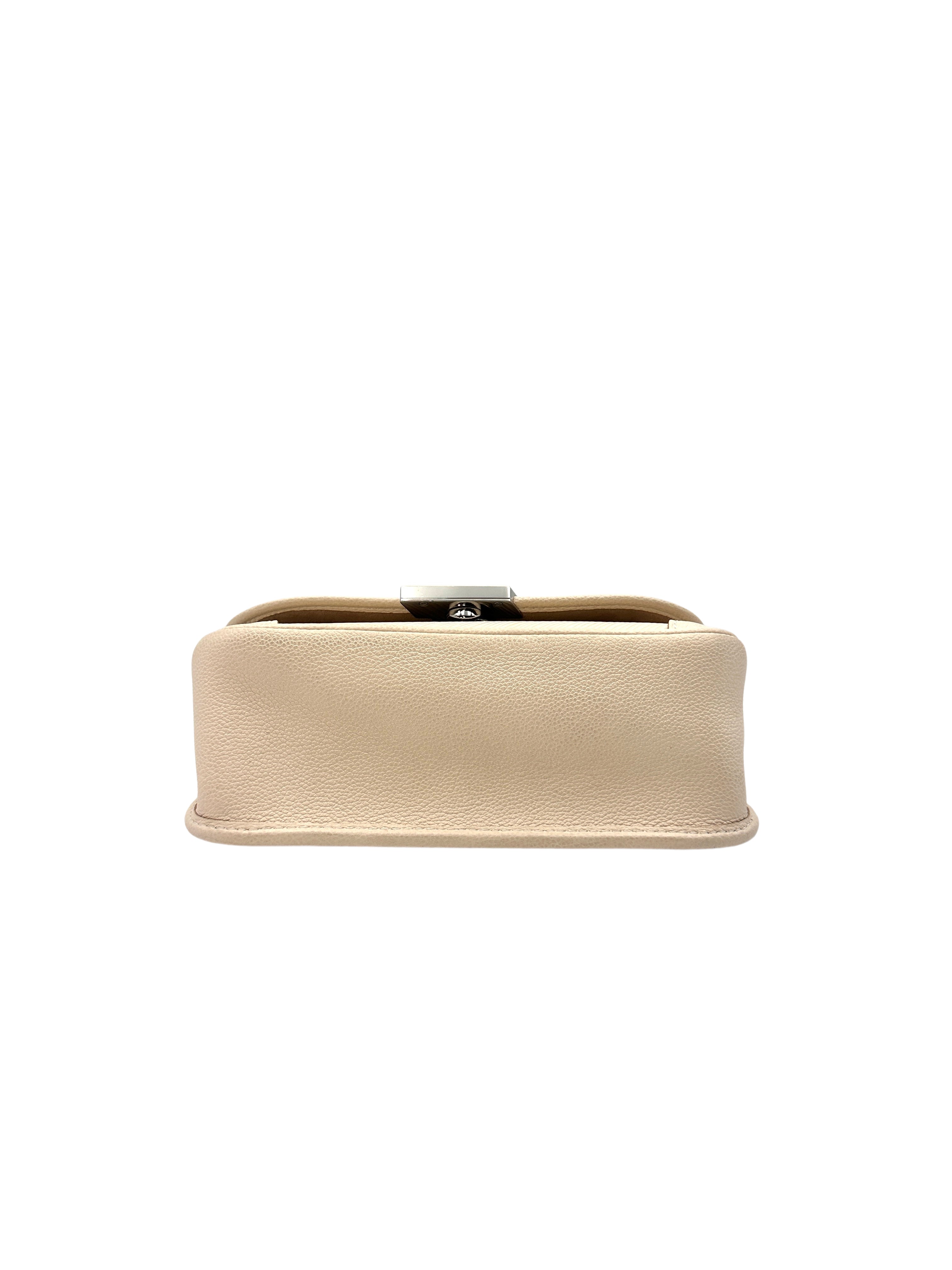 Louis Vuitton White Epi Leather Buci Crossbody Shoulder Bag LV1684