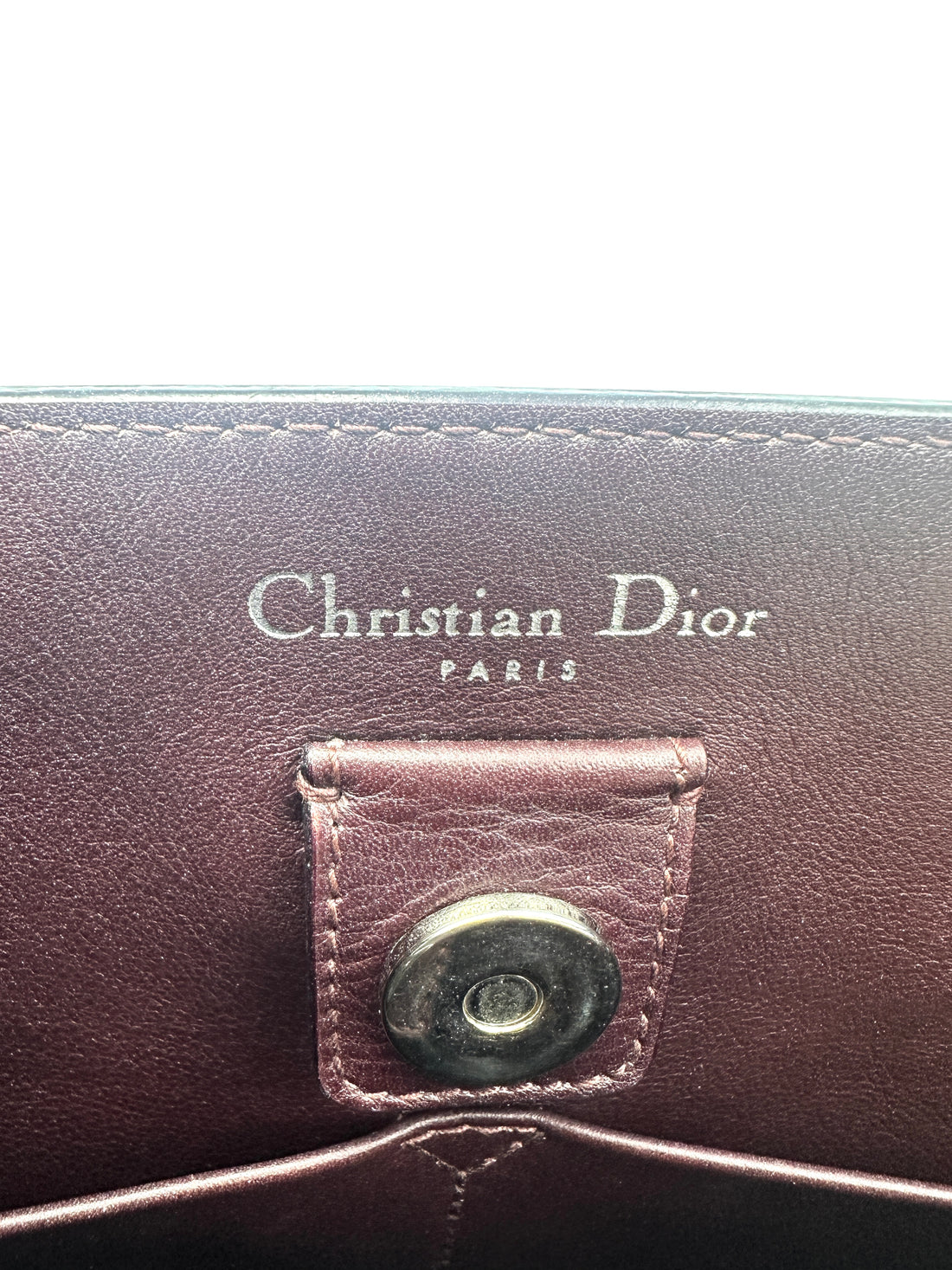 Christian Dior Diorissimo Mint Green Shopper Tote Bag with Pouch DR386