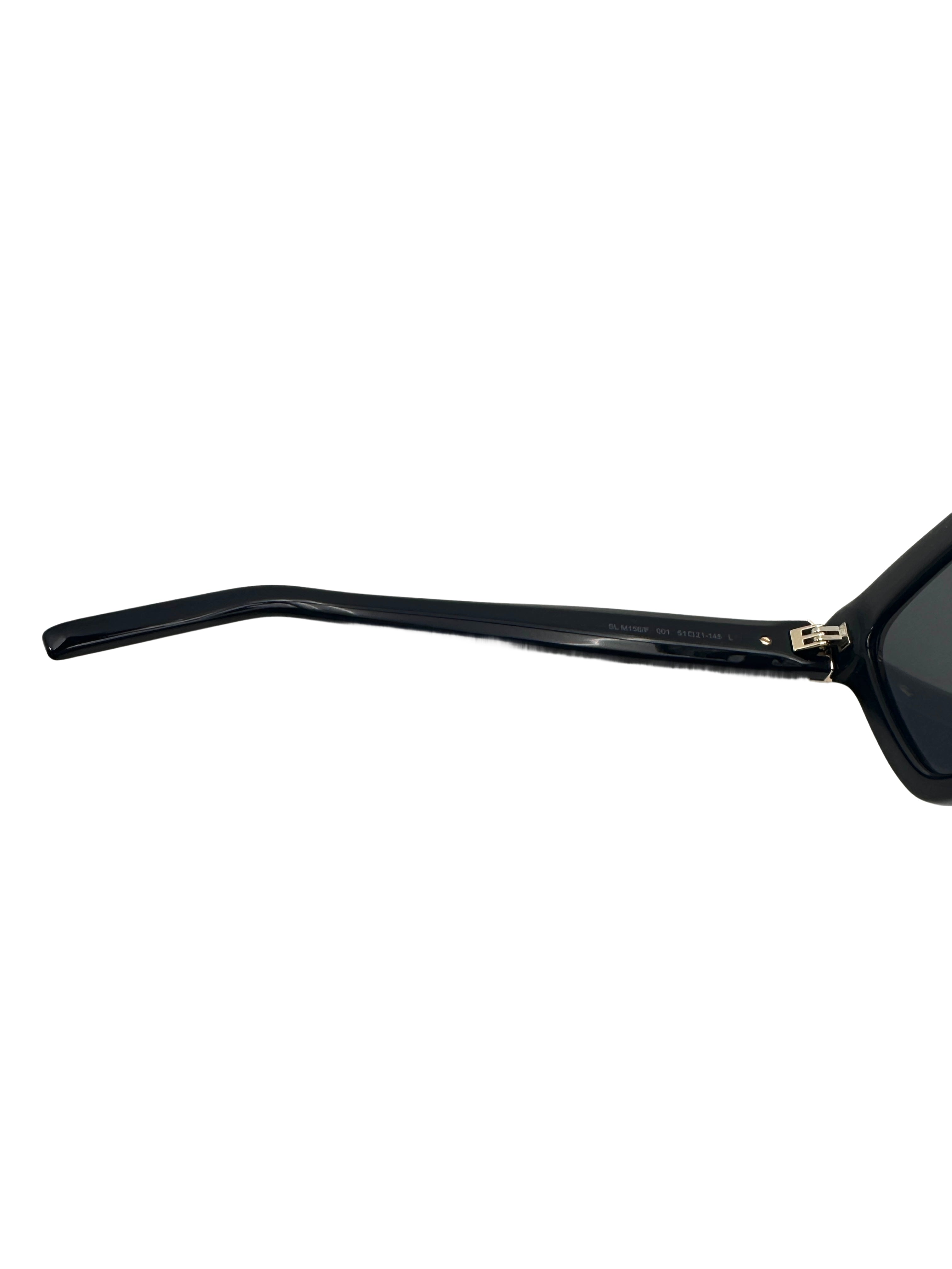 Saint Laurent SL M156 Black Sunglasses SLG04