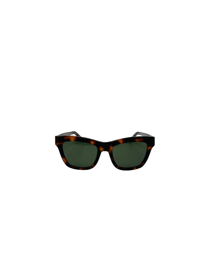 Saint Laurent SL M156 Havana Tortoiseshell Sunglasses SLG03