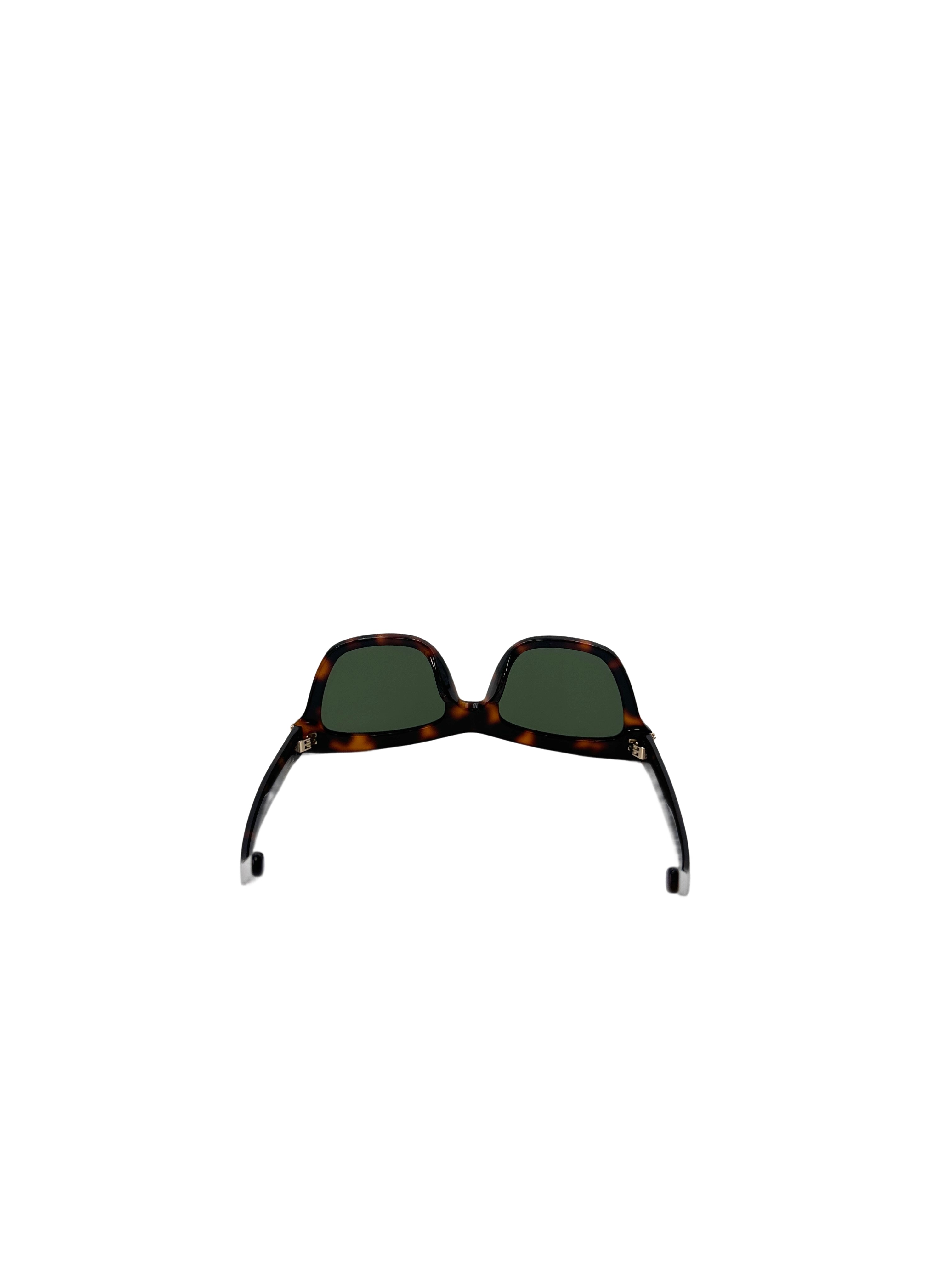 Saint Laurent SL M156 Havana Tortoiseshell Sunglasses SLG03