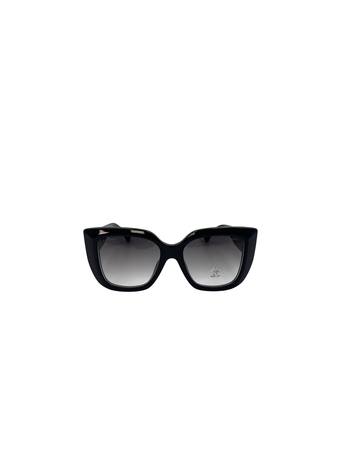 Chanel Black Acetate Butterfly Sunglasses A71767 S1834 CCG05