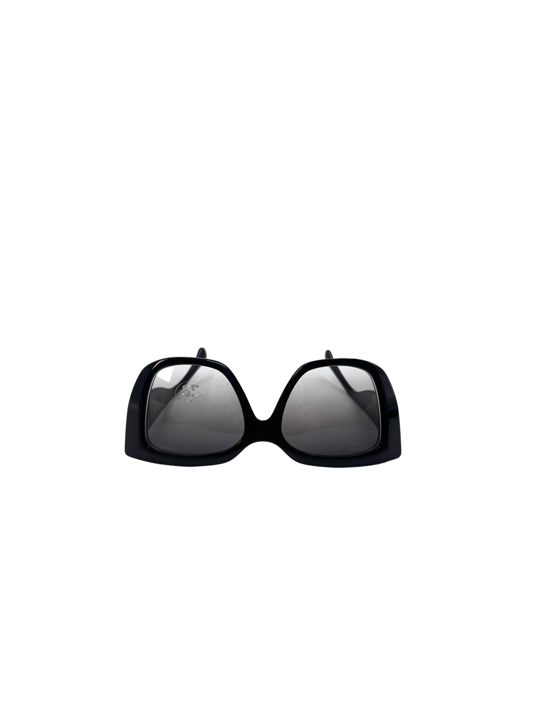 Chanel Black Acetate Butterfly Sunglasses A71767 S1834 CCG05