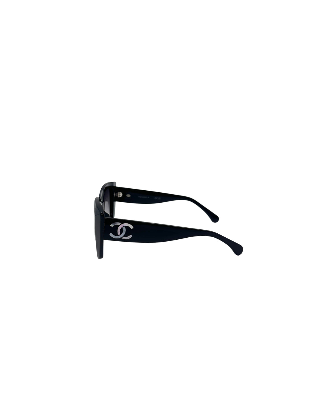 Chanel Black Acetate Butterfly Sunglasses A71767 S1834 CCG05