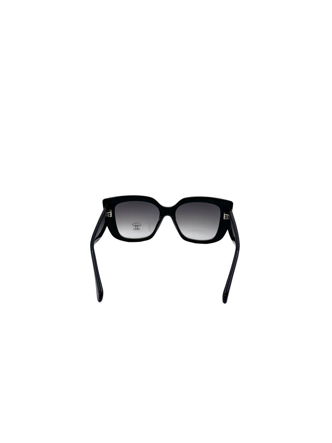 Chanel Black Acetate Butterfly Sunglasses A71767 S1834 CCG05