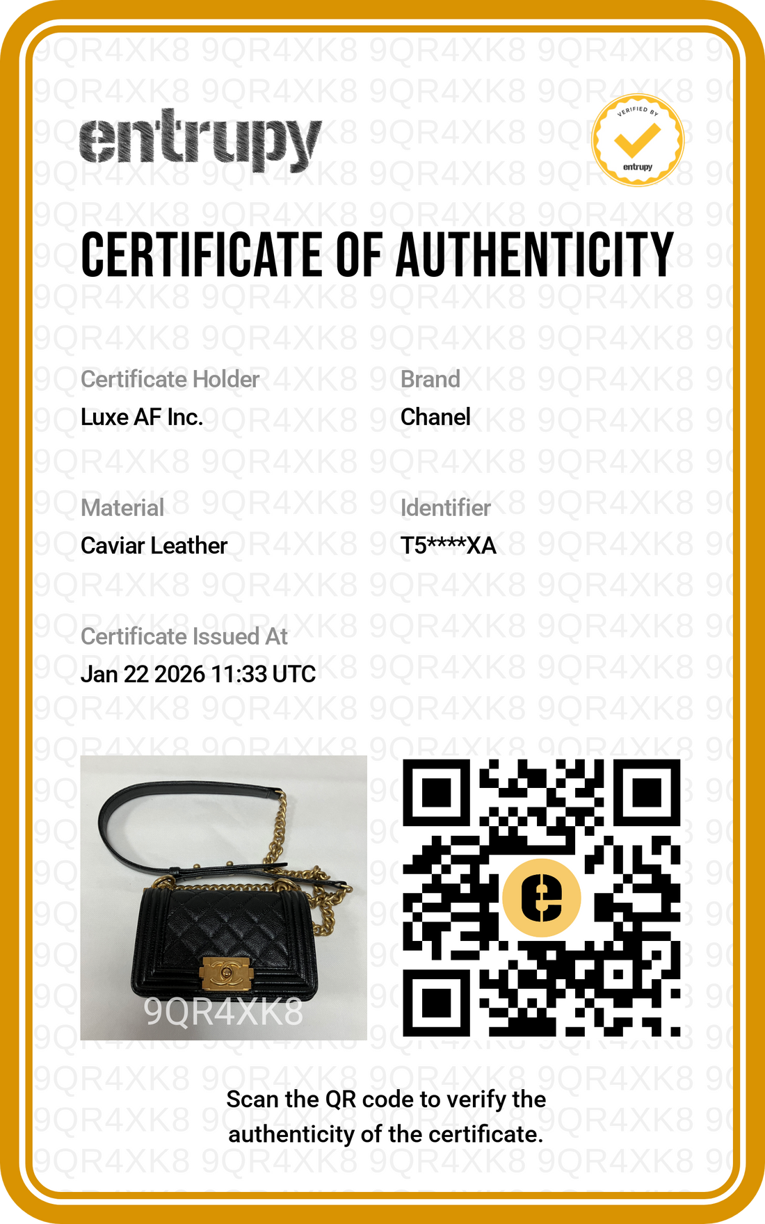 Chanel Mini LeBoy Black Quilted Leather Crossbody Bag WIth Chain(T5***XA) CC1191