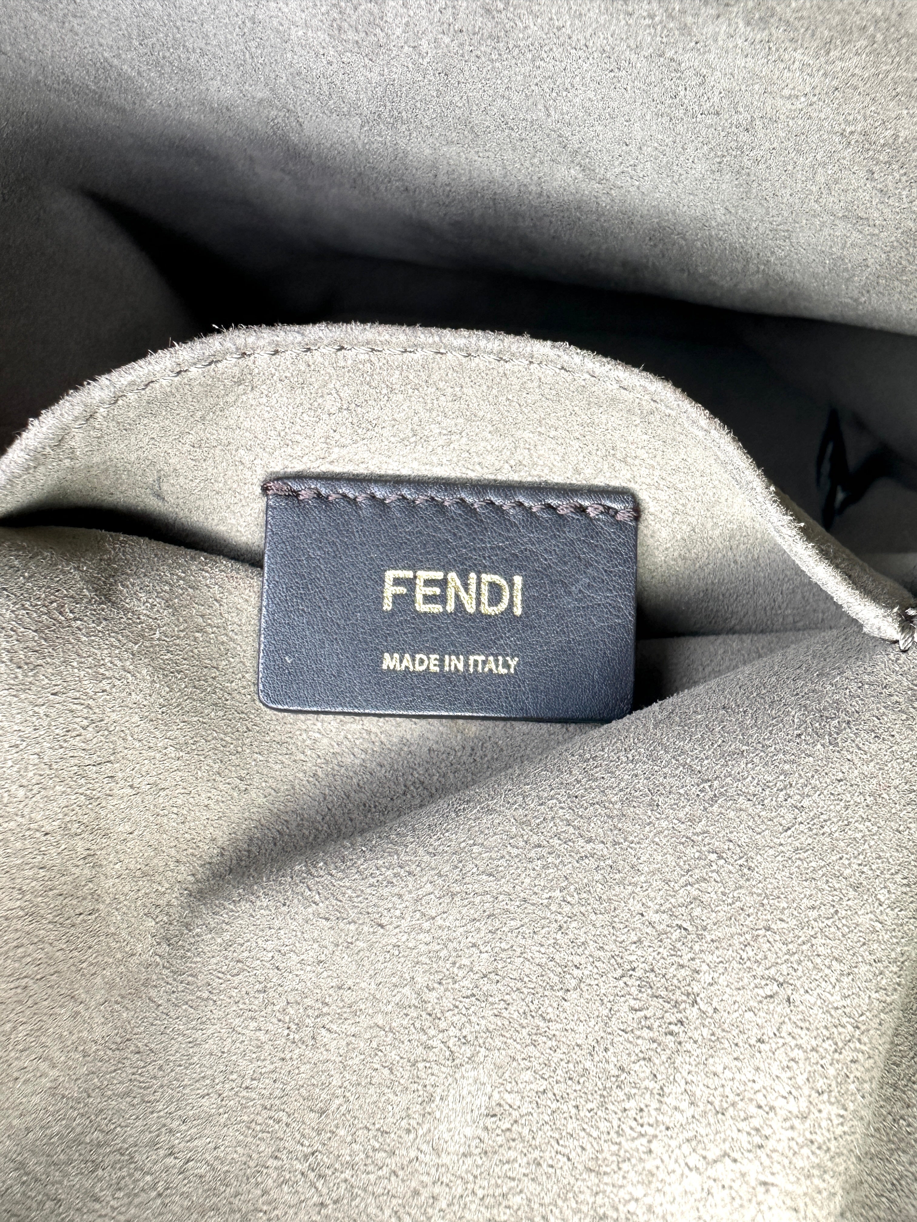 Fendi Mon Tresor FF Logo Bucket Bag FF80-1