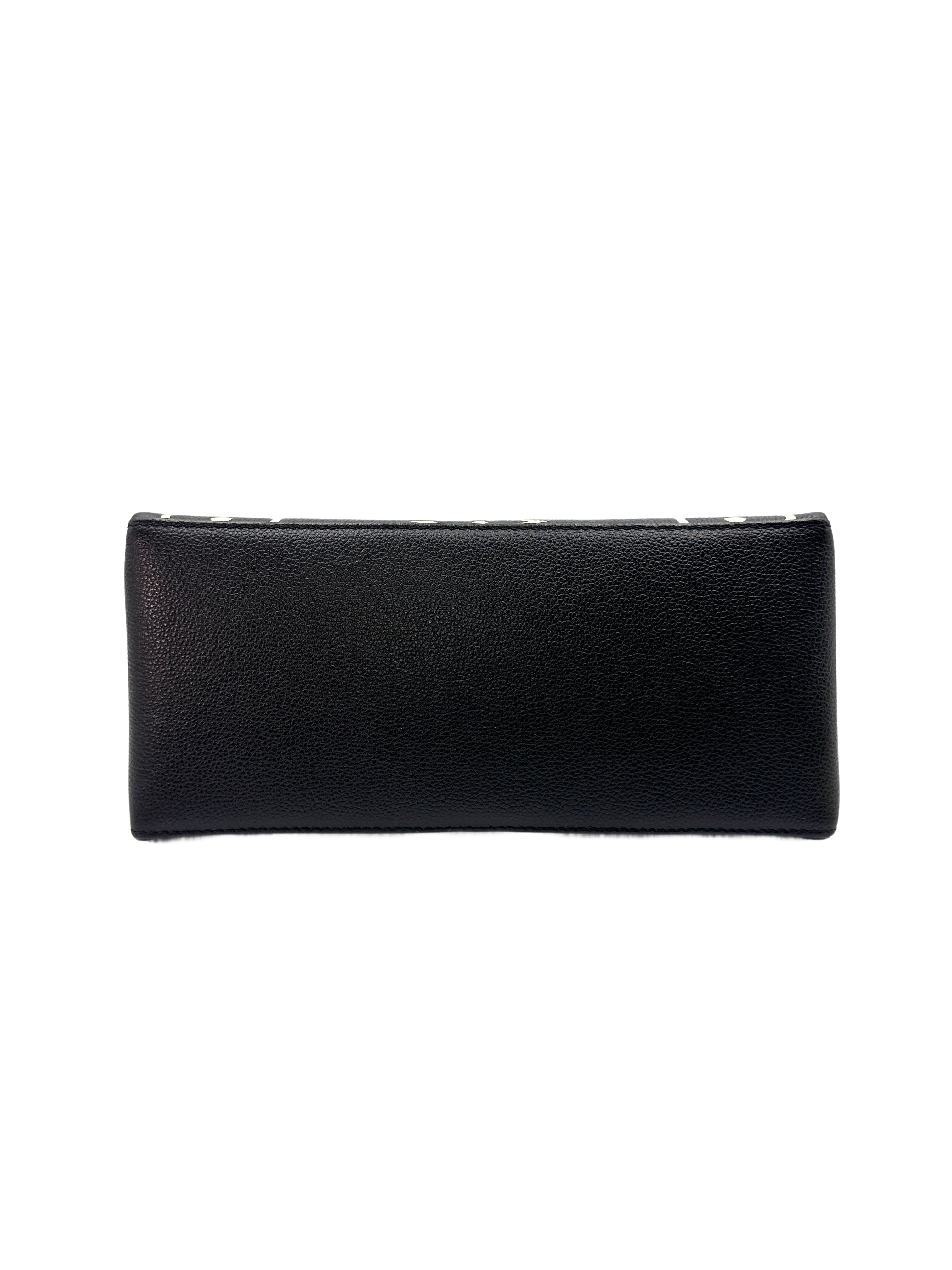 Louis Vuitton Petit Palais PM Black Beige Bicolor Monogram Handle Bag LV1688