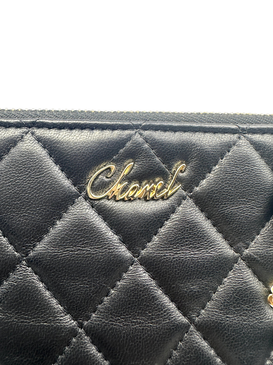 Chanel Camellia Black Quilted Leather Wallet On Chain Shoulder Bag(27***83) CC1193