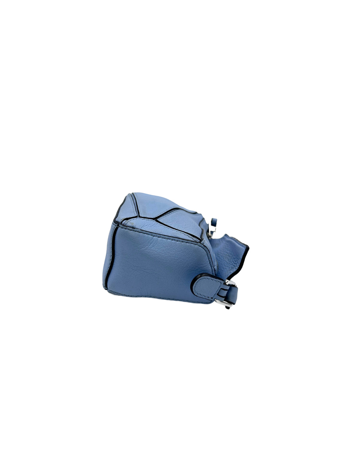Loewe Blue Puzzle Mini Leather Bag LW66