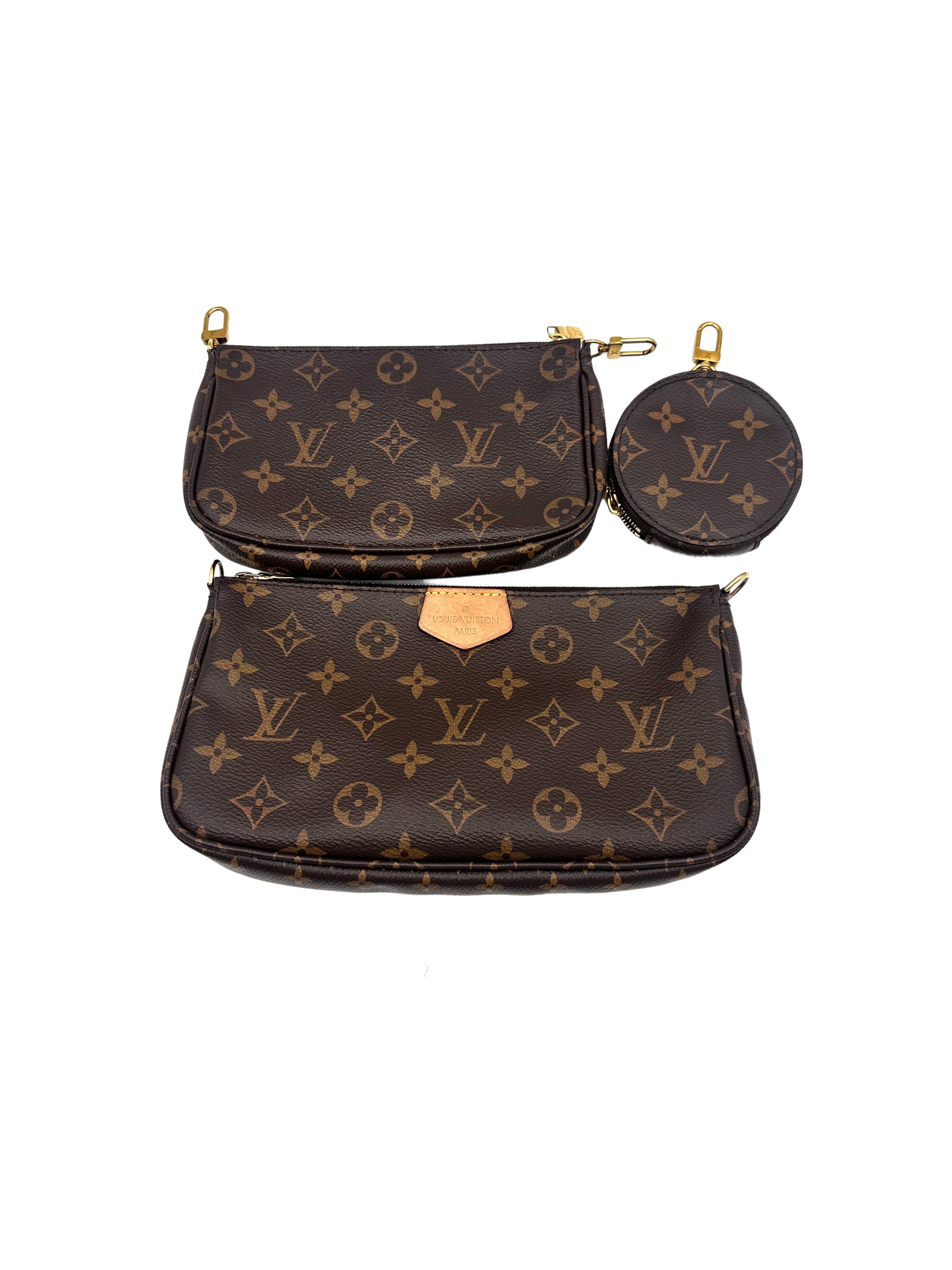 Louis Vuitton Multi Pochette Accessoires Monogram Crossbody Bag LV1697