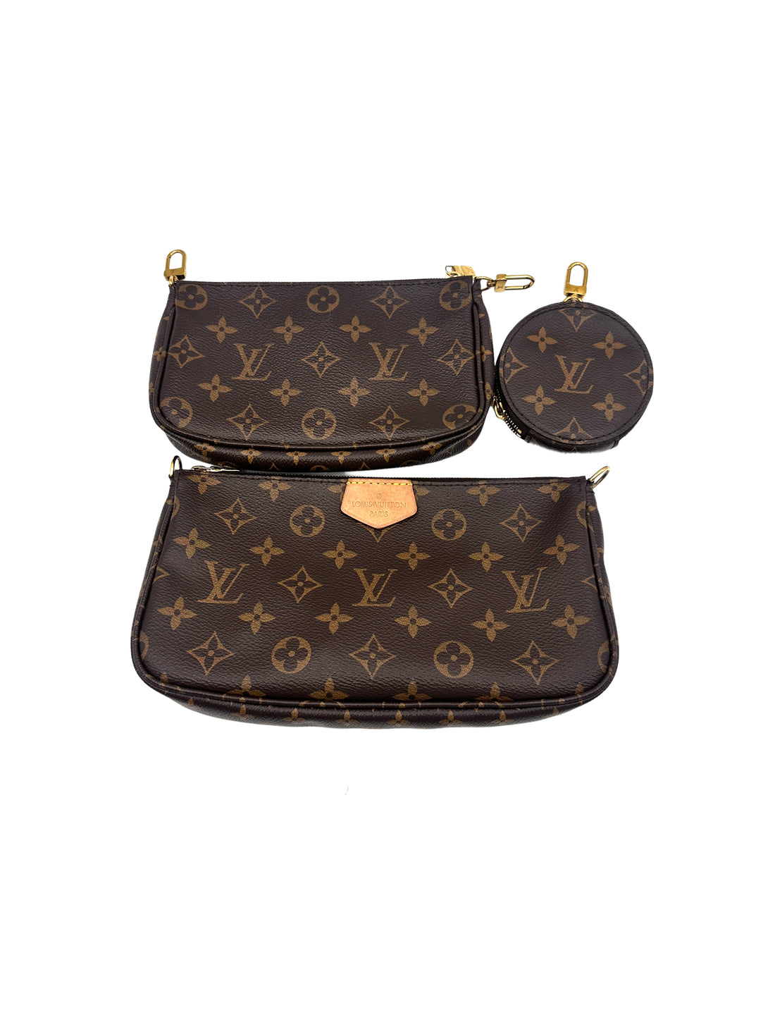 Louis Vuitton Multi Pochette Accessoires Monogram Crossbody Bag LV1697