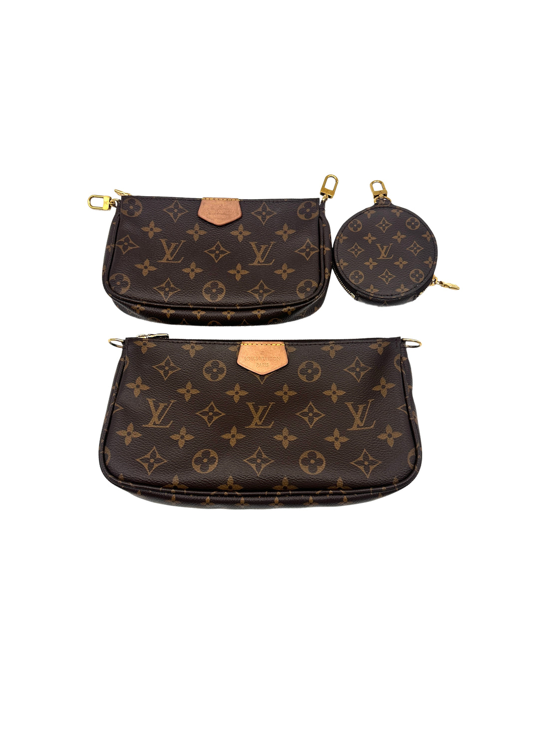 Louis Vuitton Multi Pochette Accessoires Monogram Crossbody Bag LV1697