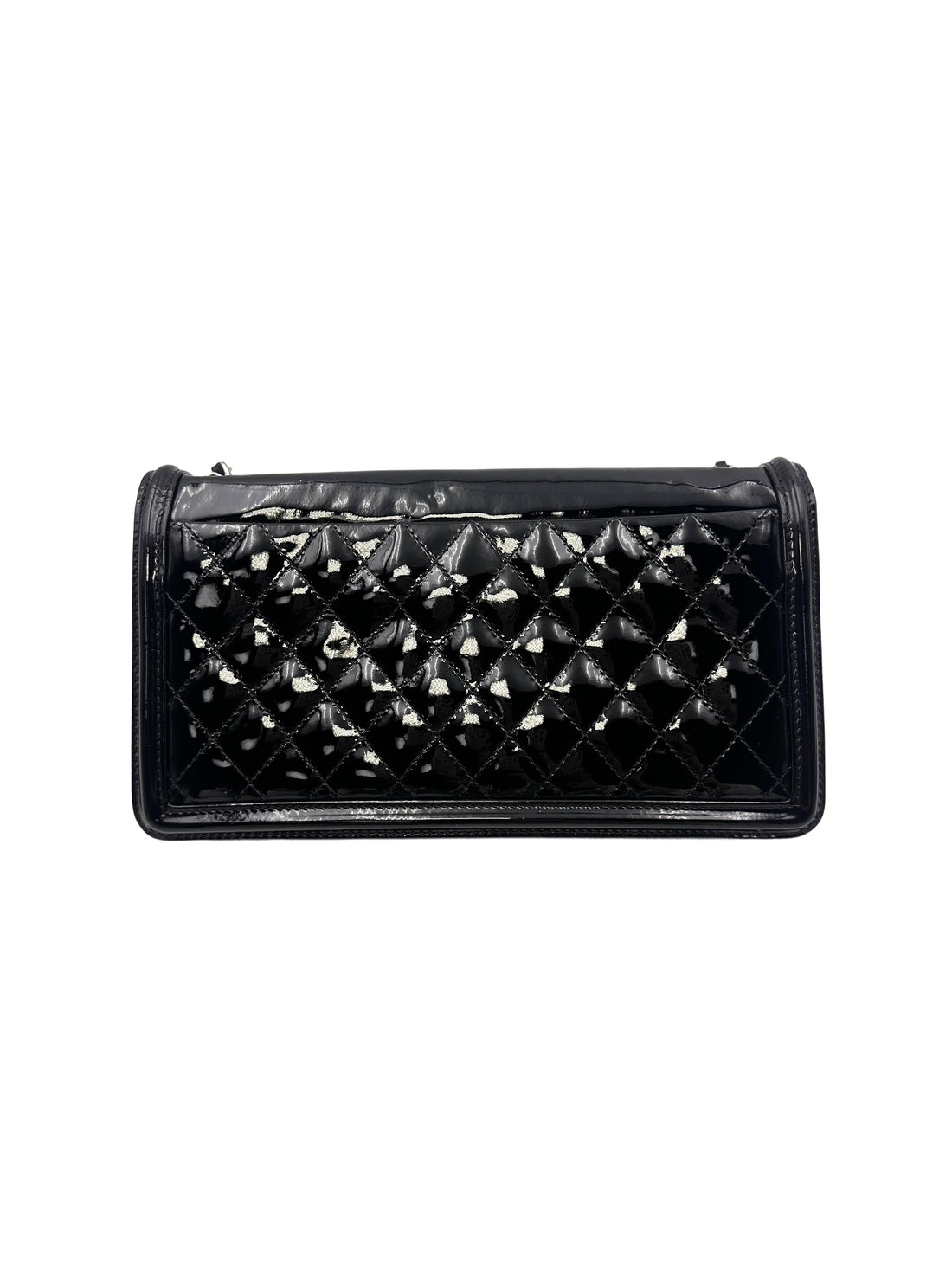 Chanel Black Boy Brick Horizontal Flap Crossbody Bag(20***28) CC1196