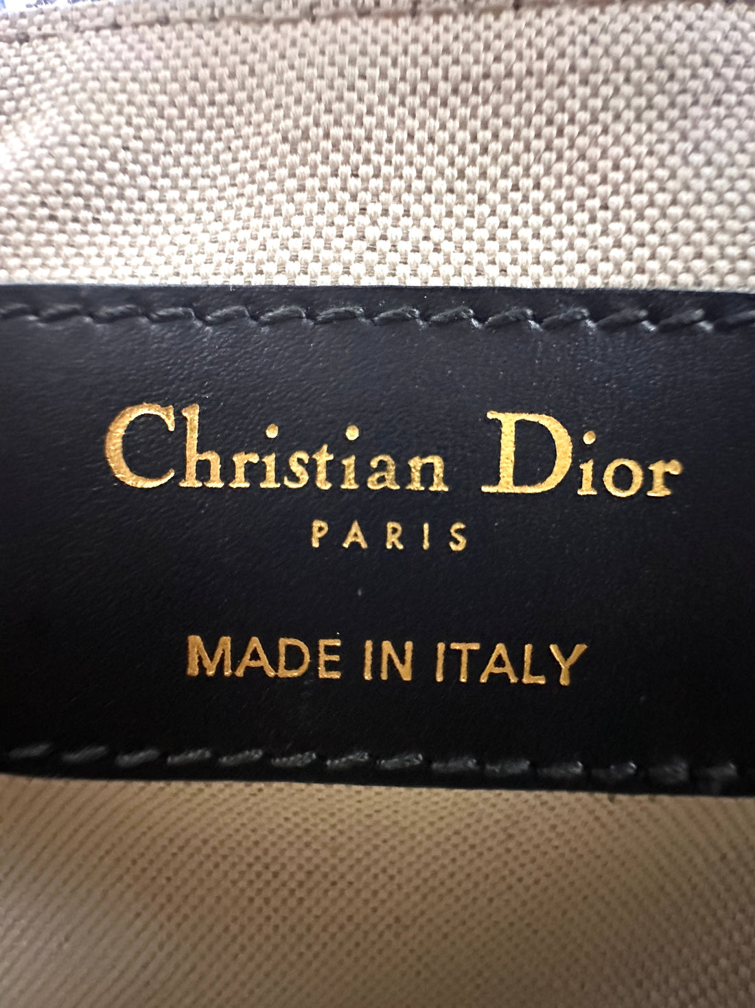 Christian Dior Oblique Saddle Bag With Handle DR390