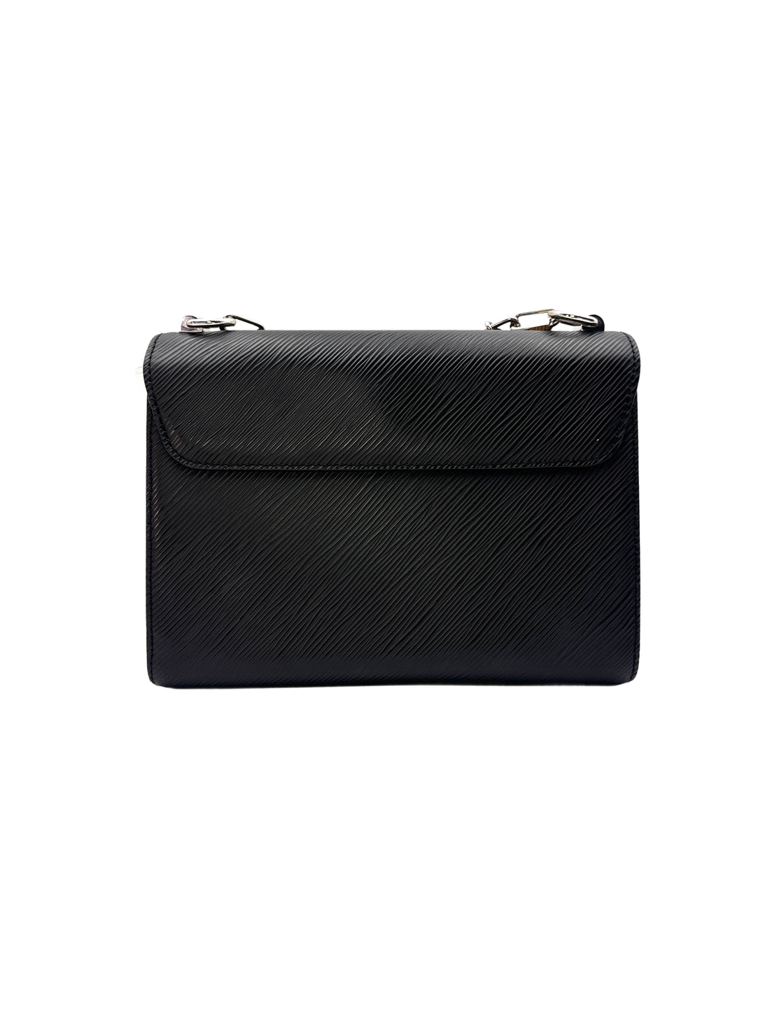 Louis Vuitton Black Twist MM Epi Leather Flap Bag LV1726