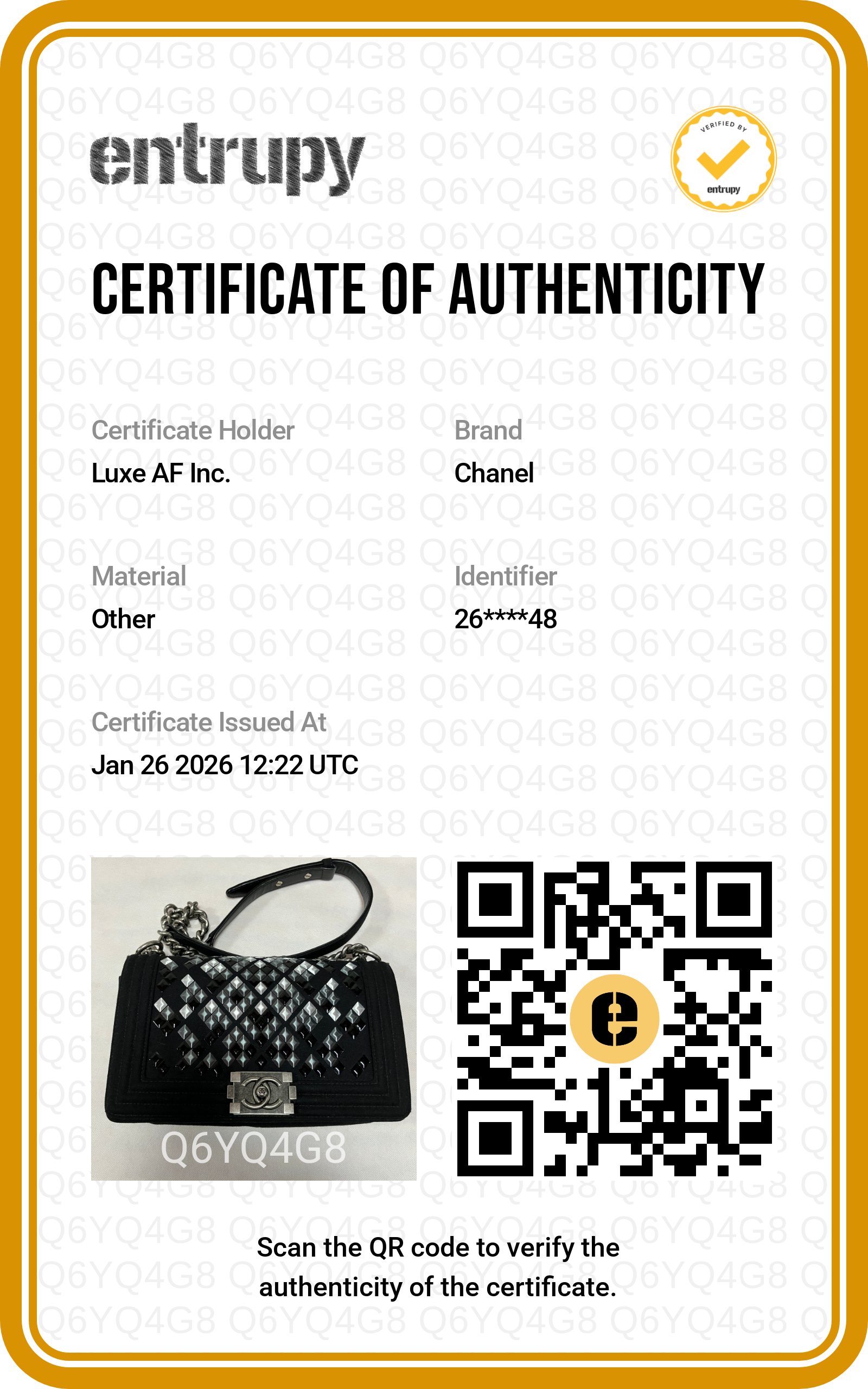 Chanel LeBoy Paris-Hamburg Metiers d'Art Mosaic Black/Sliver Embroidered Wool Medium Size Flap Bag(26***48) CC1354