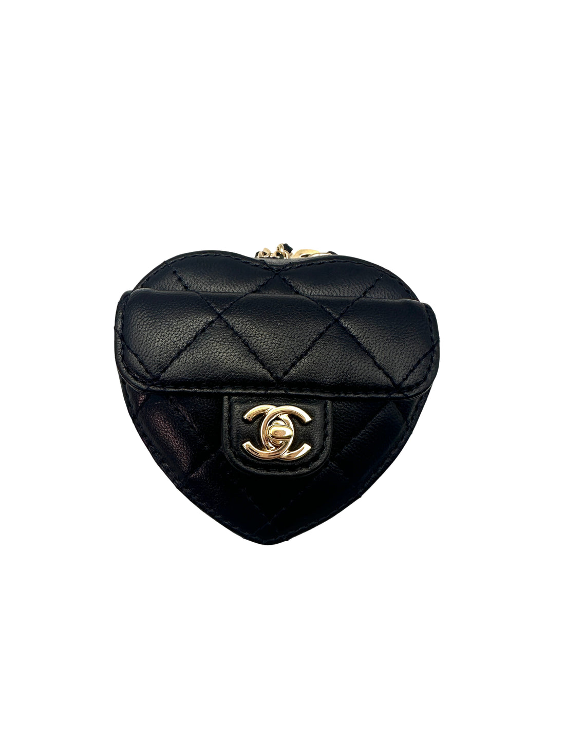 Chanel CC In Love Black Quilted Lambskin Mini Bag(32***82) CC1203
