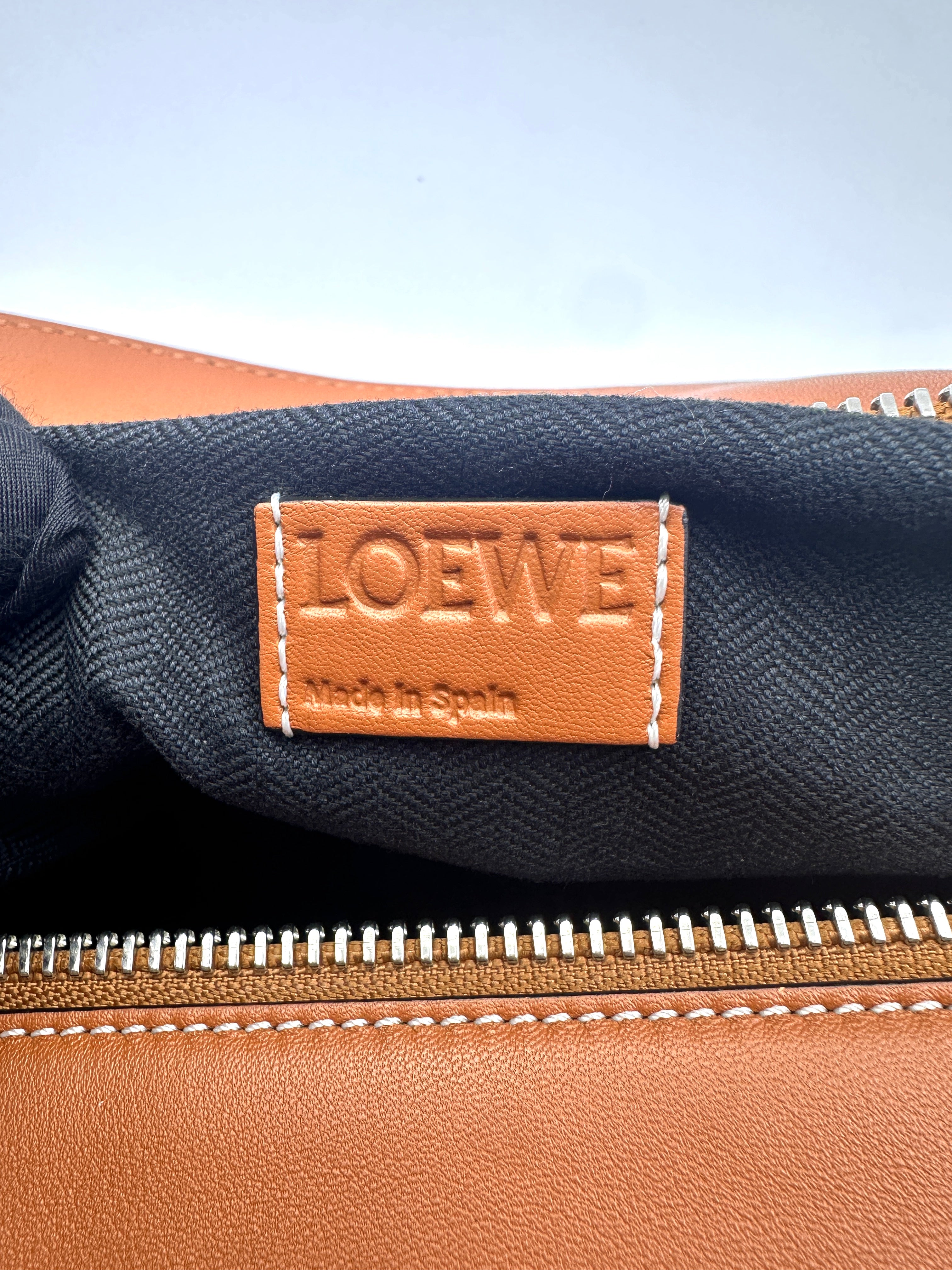 Loewe Brown Puzzle Large Size Leather Bag LW67