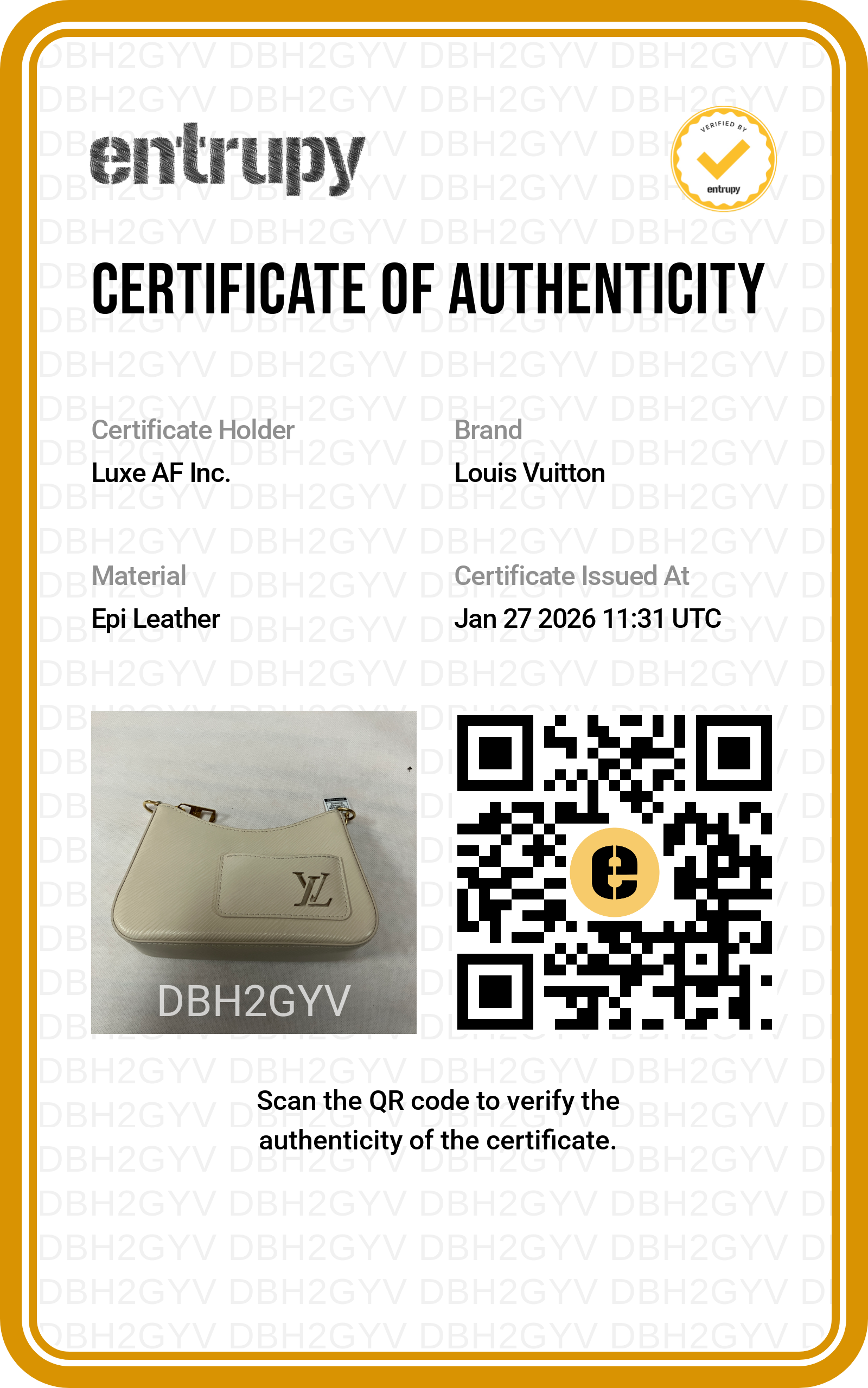 Louis Vuitton White Marelle Epi Leather Shoulder Bag With Heart-shaped Pochette LV1747