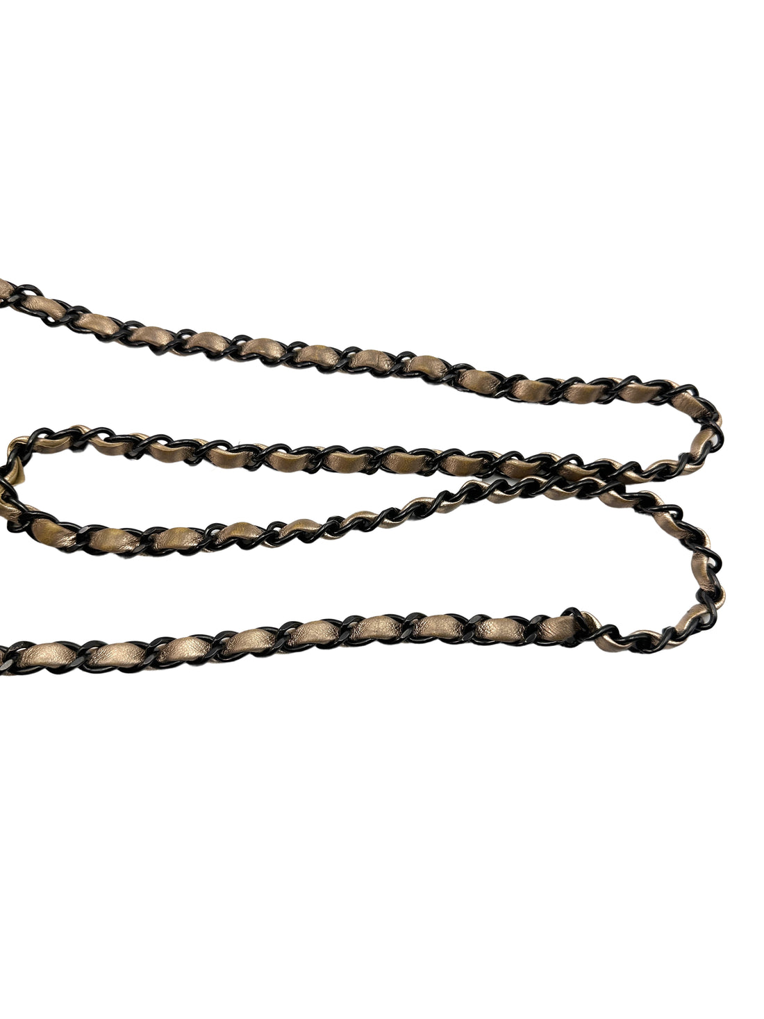 Chanel Gold Quilted Leather Mini Square Flap Chain Bag(31***78) CC1211