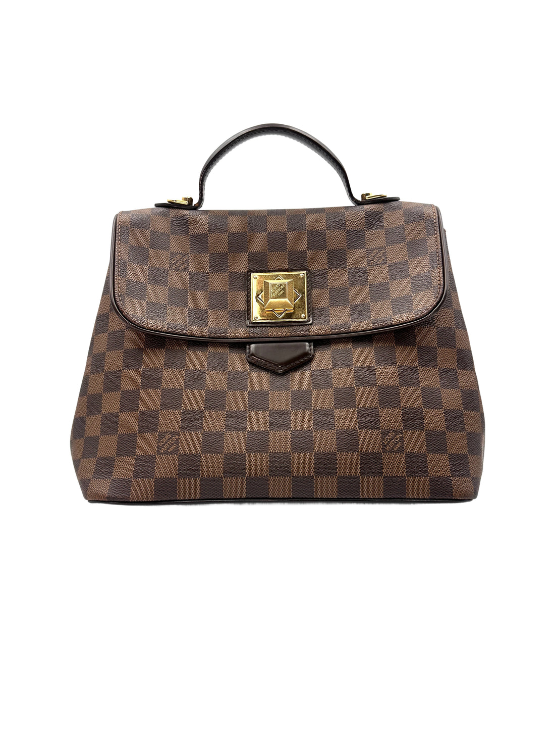 Louis Vuitton Bergamo MM Damier Ebene Handle Bag LV1738