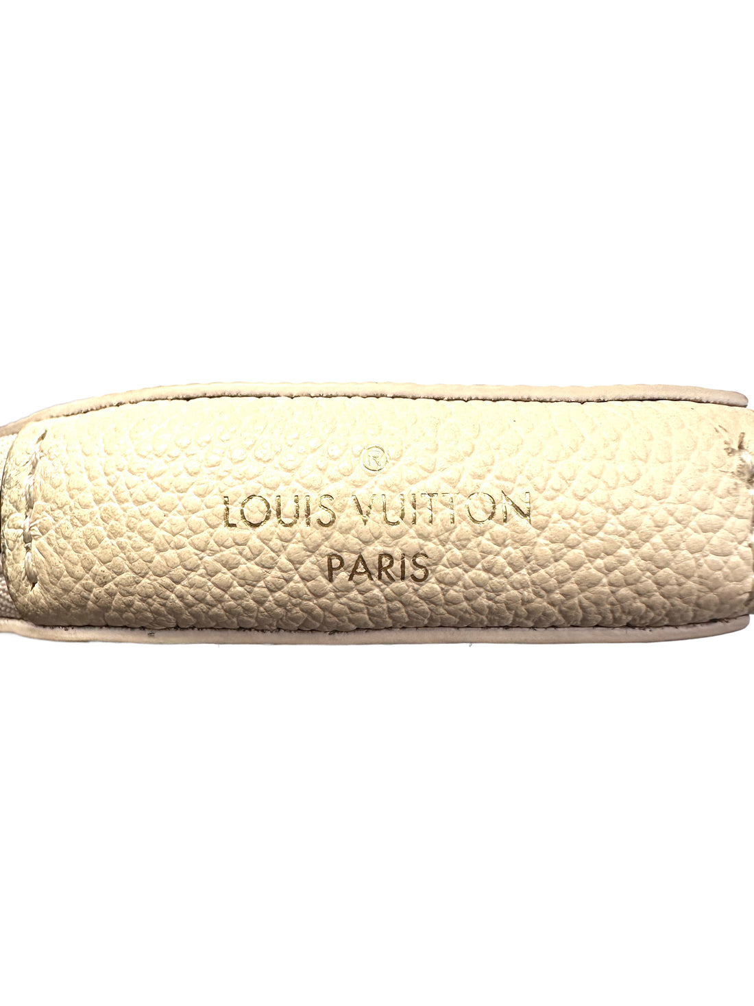 Louis Vuitton White Marelle Epi Leather Shoulder Bag With Heart-shaped Pochette LV1747