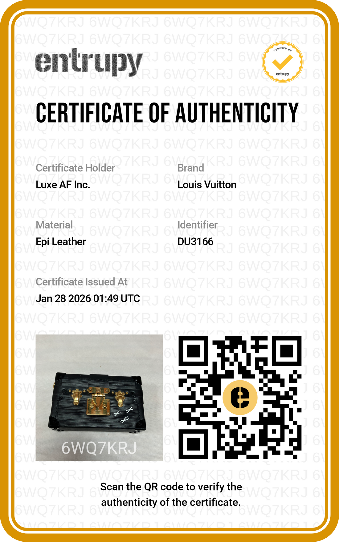 Louis Vuitton Black Petite Malle Monogram Leather Crossbody Bag With Gold Hardware LV1737