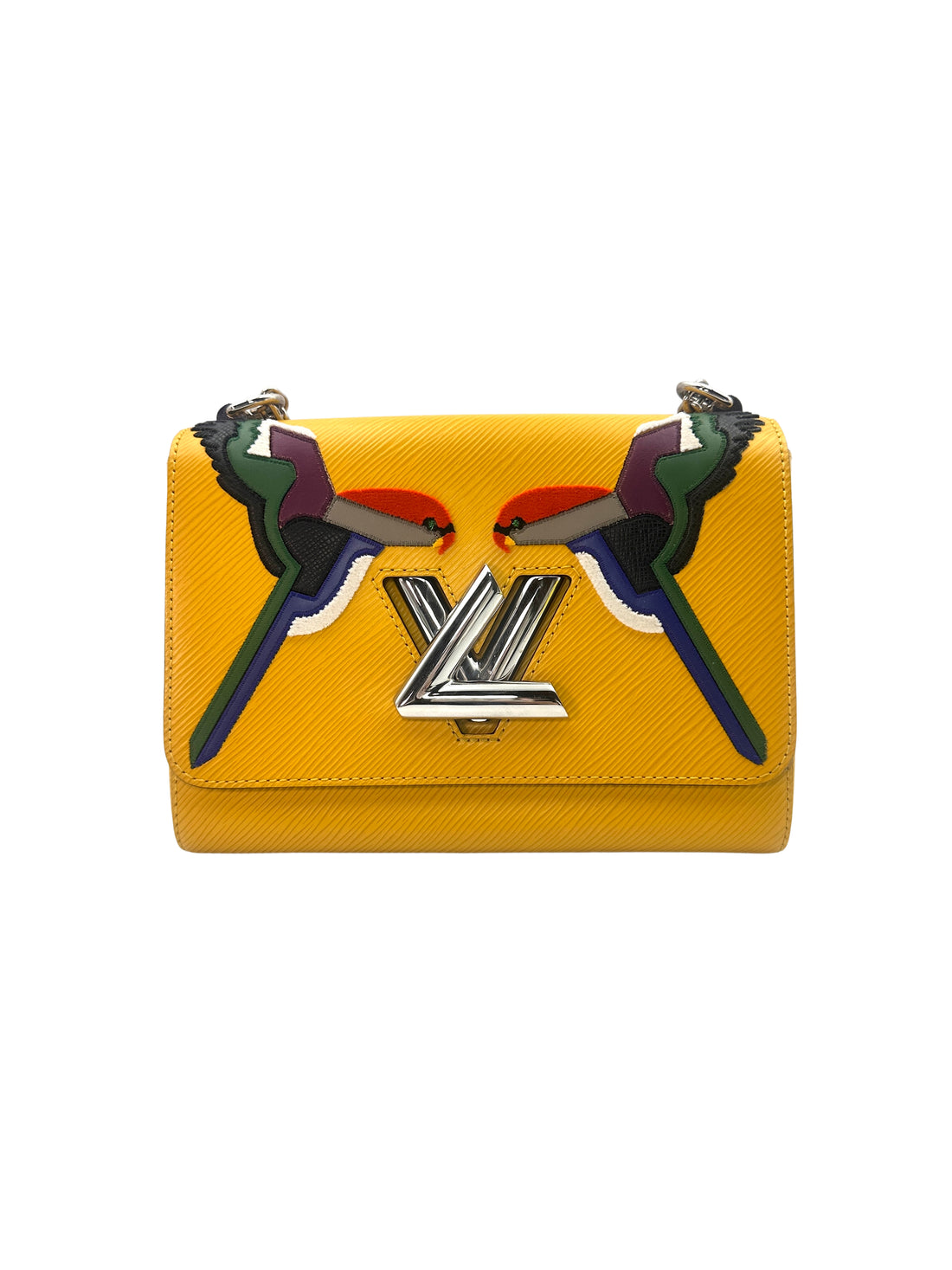Louis Vuitton Yellow Twist MM Early Bird Epi Leather Medium Size Shoulder Bag LV1760